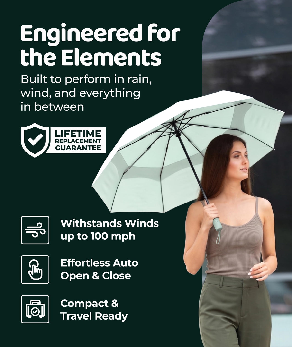 Windproof Travel Umbrella