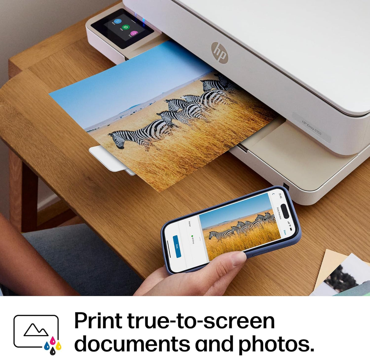 HP Envy 6155 Wireless All-in-One Color Inkjet Printer, Print, Scan, Copy, Duplex Printing Best-for-Home, 3 Month Trial of Instant Ink Included, AI-Capable (C2WR7A) Portobello Father Jim Norris notebooks