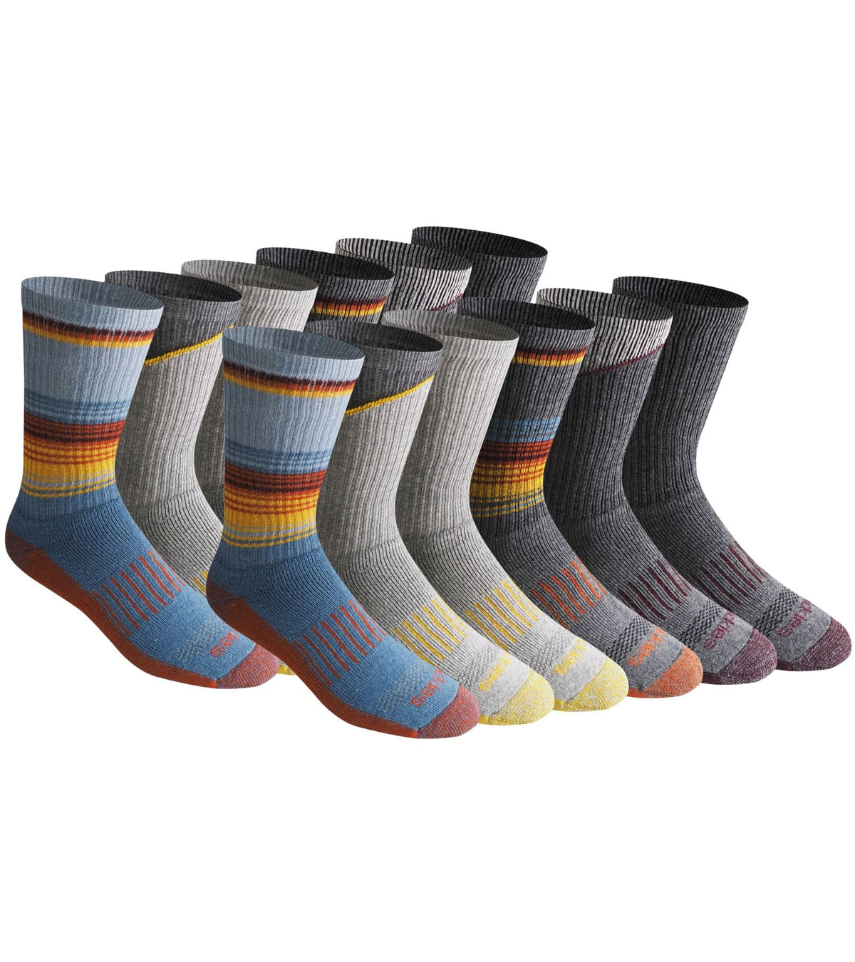Dickies Men's Dri-tech Original Moisture Control Crew Socks, Available in M-xxl (6, 12, 18 Pairs) Father Jim Norris notebooks