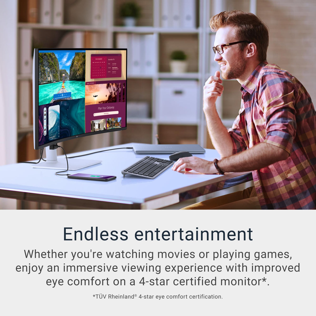 Dell 32 Monitor S3225QS, 4K UHD VA, 120Hz, FreeSync Premium, Eye Comfort Father Jim Norris notebooks