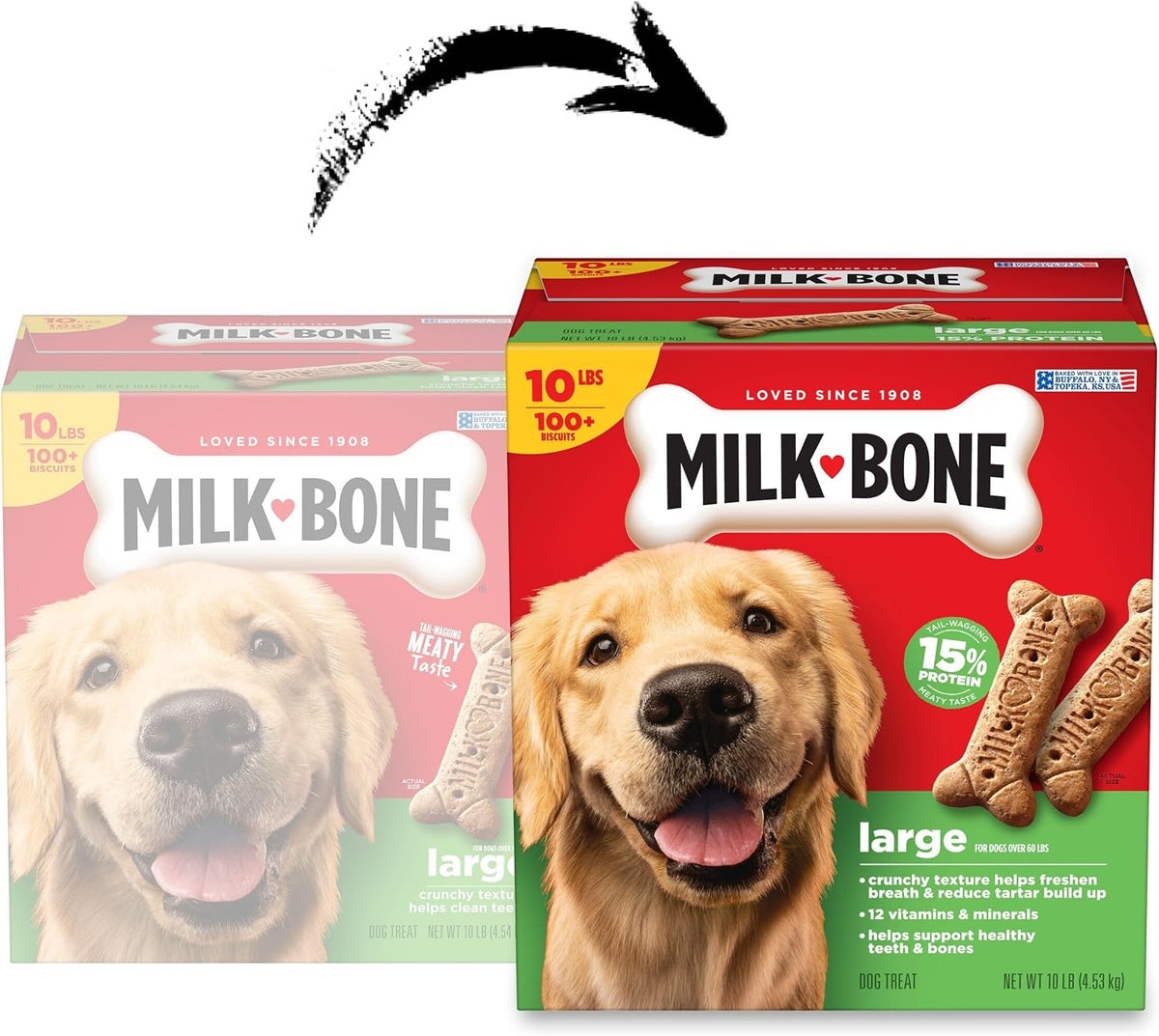 Milk-Bone Original Biscuits Large Dog Treats, 24 Ounce (Pack of 12) Father Jim Norris notebooks