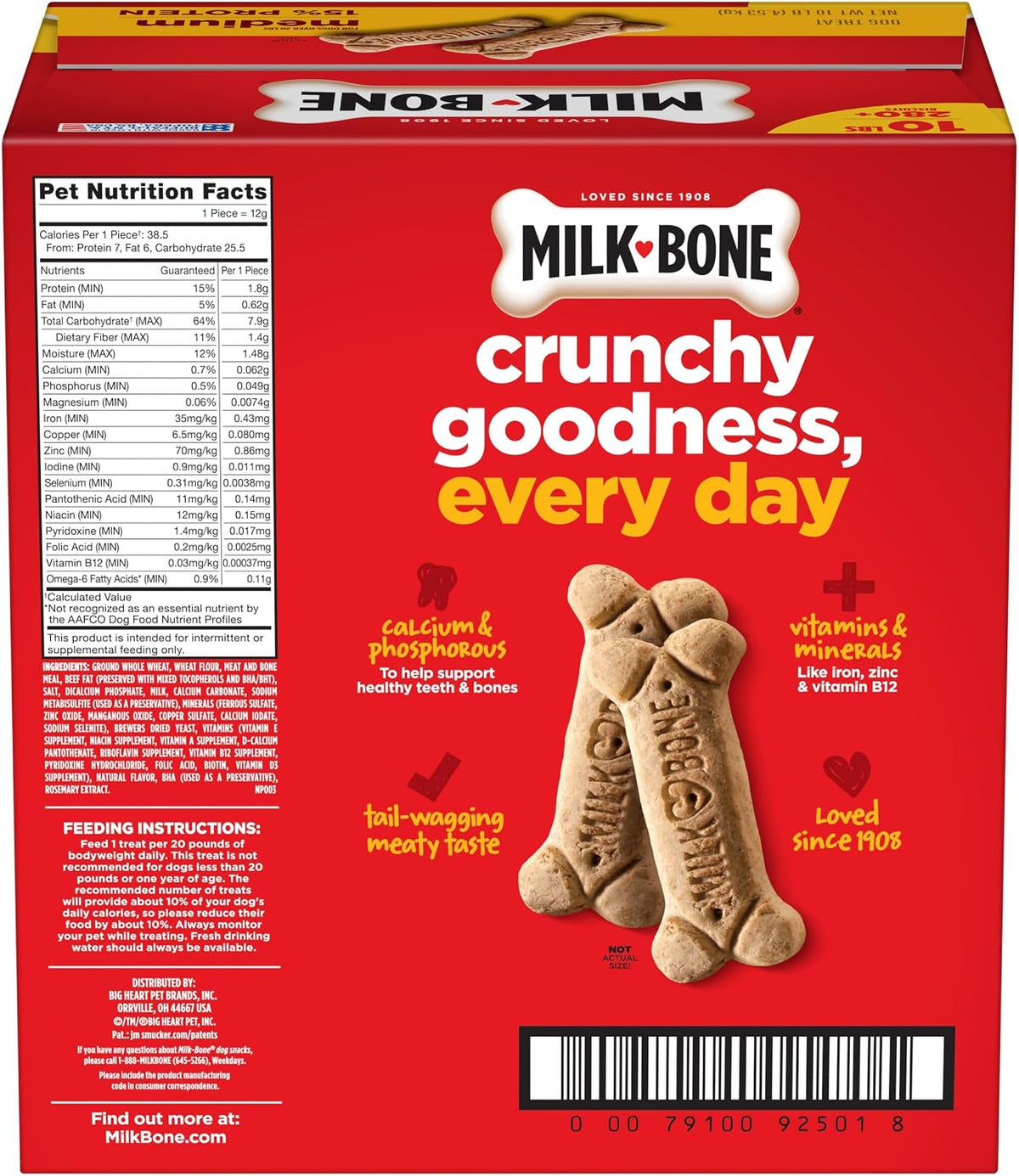 Milk-Bone Original Biscuits Large Dog Treats, 24 Ounce (Pack of 12) Father Jim Norris notebooks