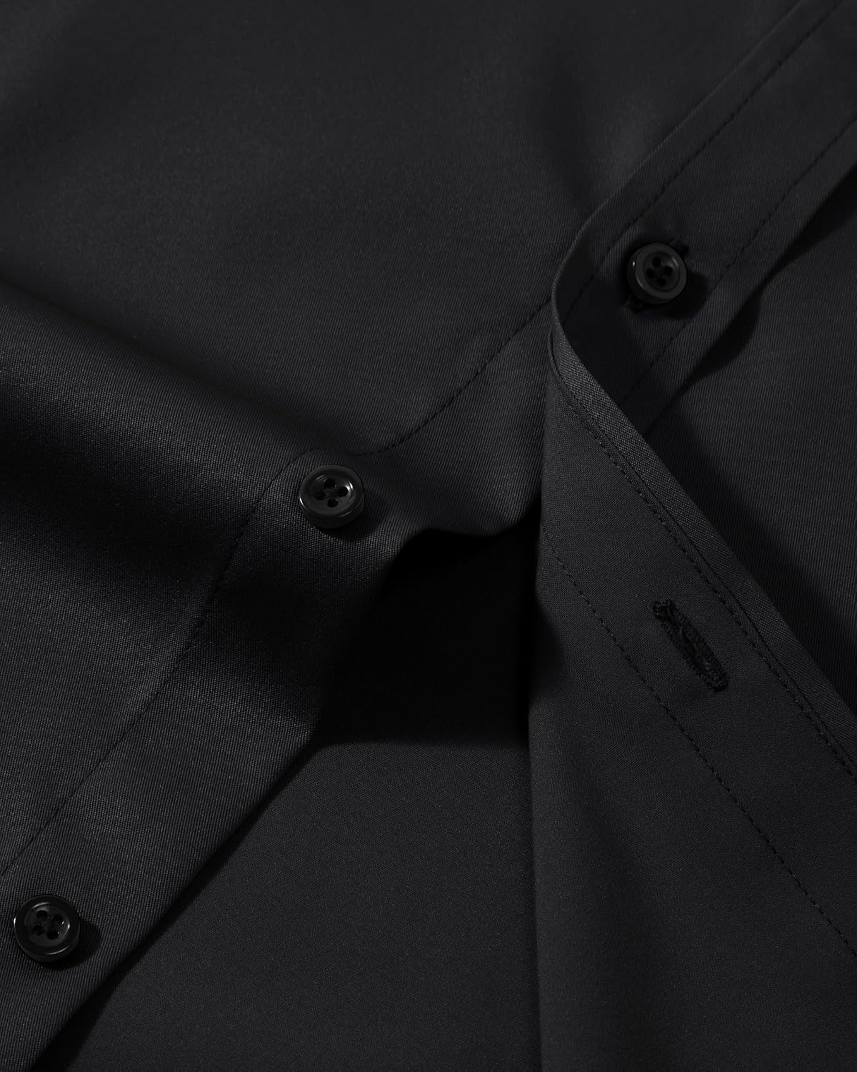 Men’s Wrinkle Free Dress Shirts Regular Fit Long Sleeve Non Iron Business Casual Wedding Stretch Button Down Shirt