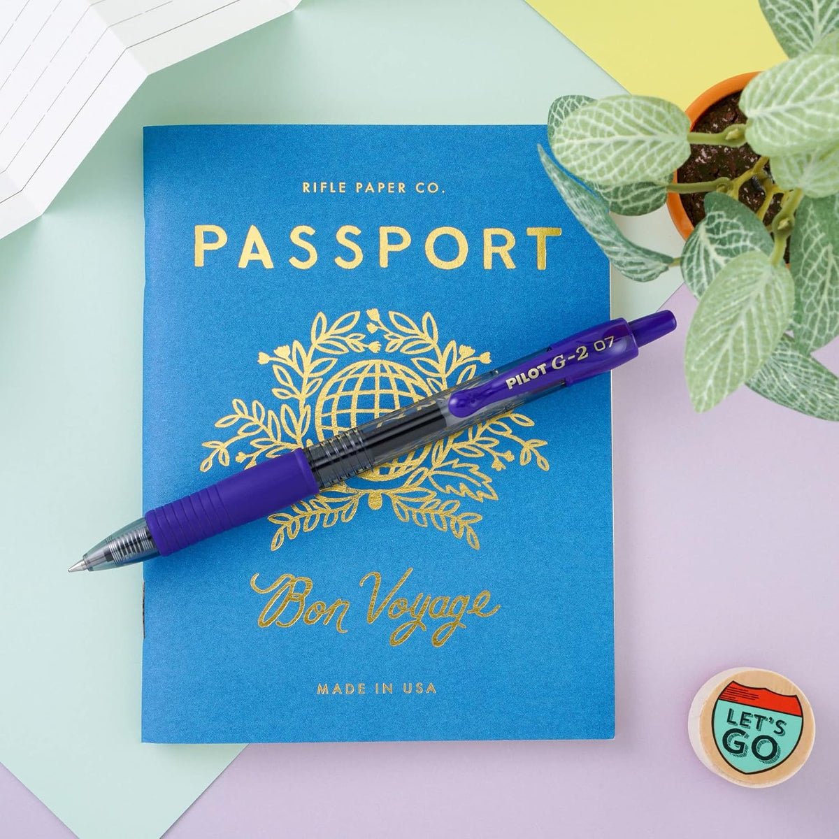 PILOT G2 Premium Gel Pens, Fine Point 0.7mm, Iris Blue Ink, 12-Pack Father Jim Norris notebooks