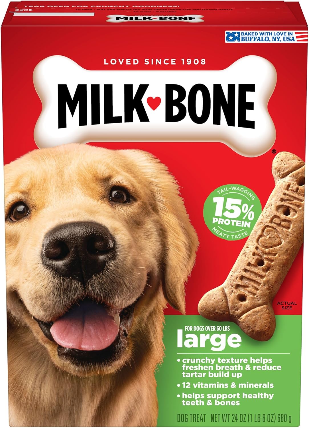 Milk-Bone Original Biscuits Large Dog Treats, 24 Ounce (Pack of 12) Father Jim Norris notebooks