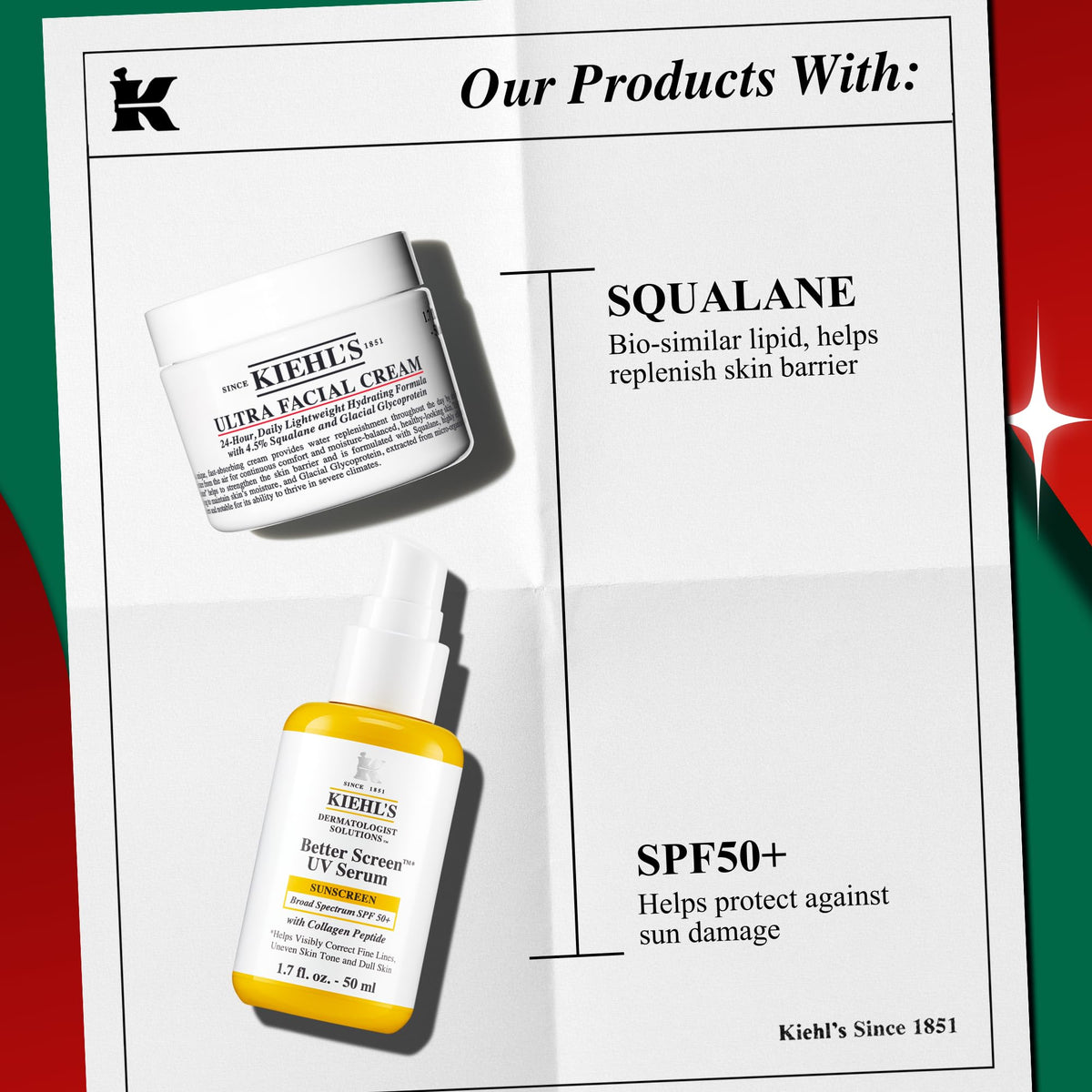 Kiehl's - Ultra Facial Cream Daily Moisturizer with 4.5% Squalane Father Jim Norris notebooks