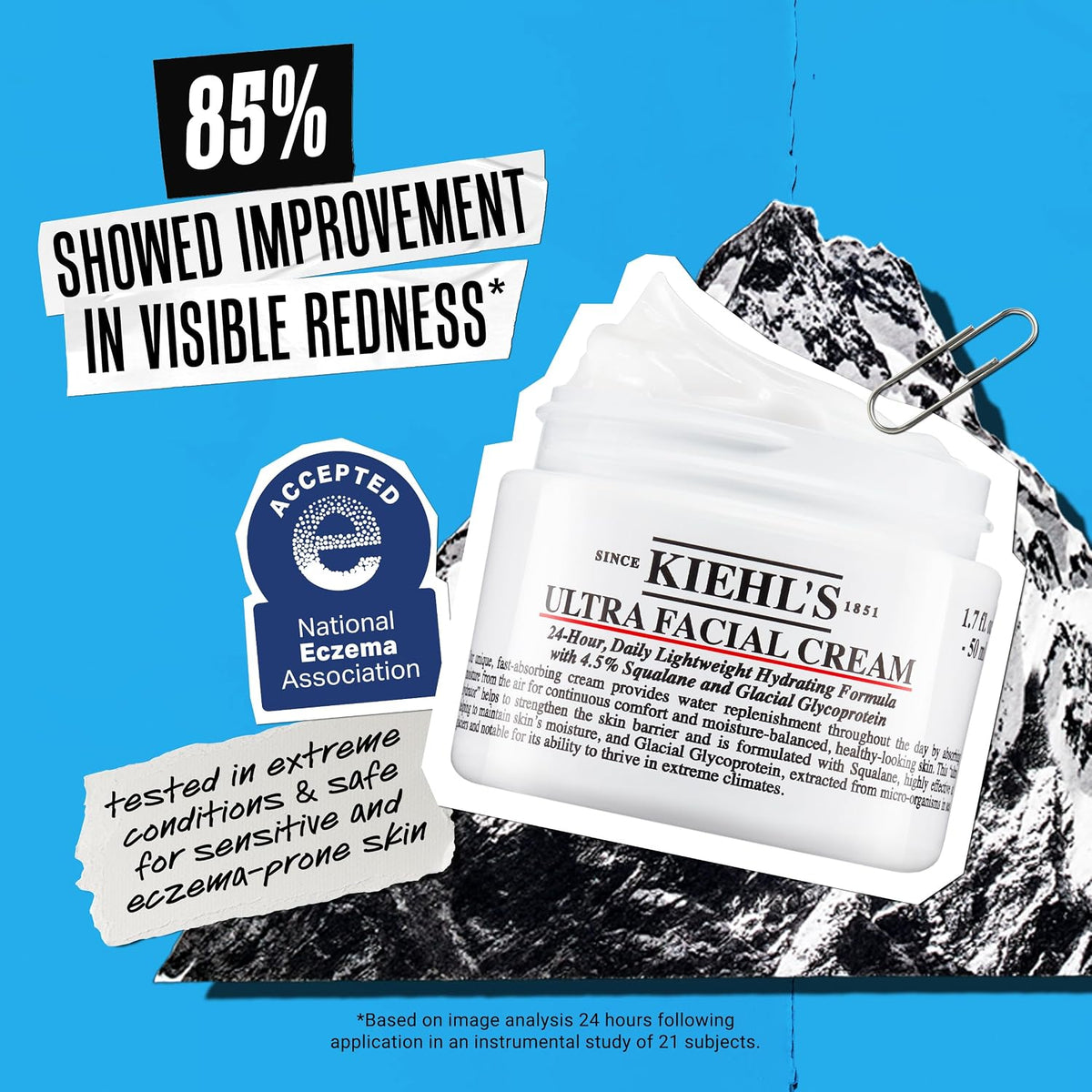 Kiehl's - Ultra Facial Cream Daily Moisturizer with 4.5% Squalane Father Jim Norris notebooks