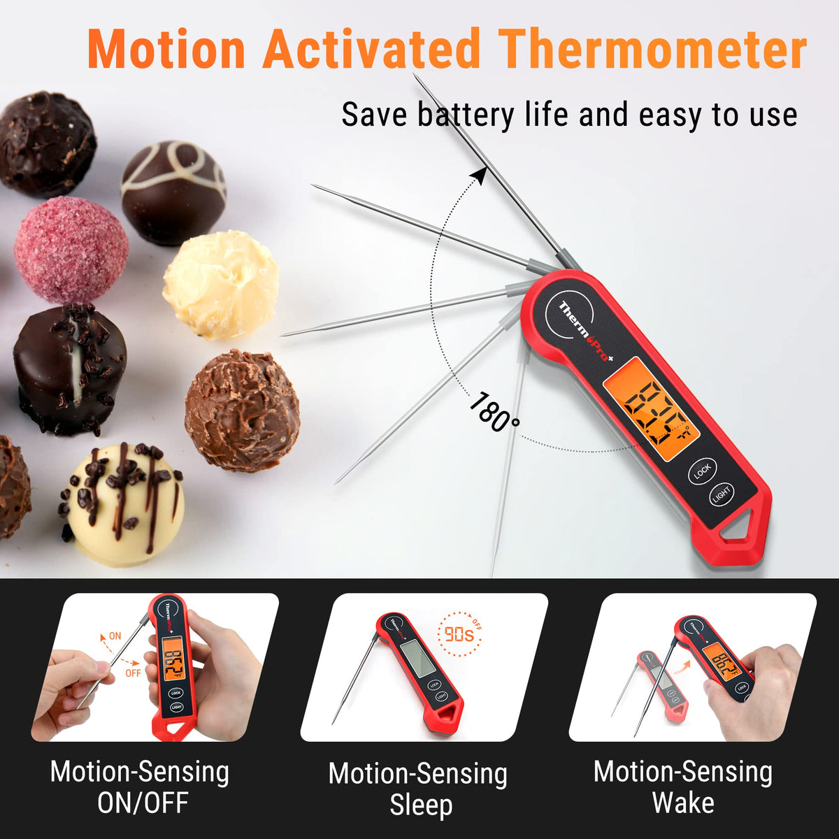 TempPro TempSwift 1 Sec Instant Read Meat Thermometer Digital Father Jim Norris notebooks