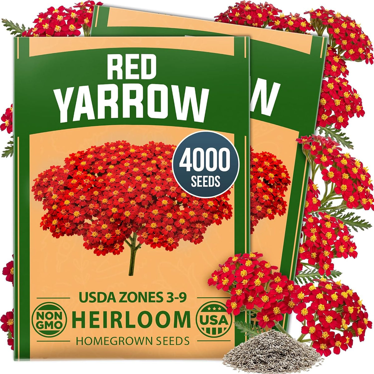 HOME GROWN 15 Herb Seed Variety Kit, 5100+ Seeds, Culinary Herb Kit Father Jim Norris notebooks