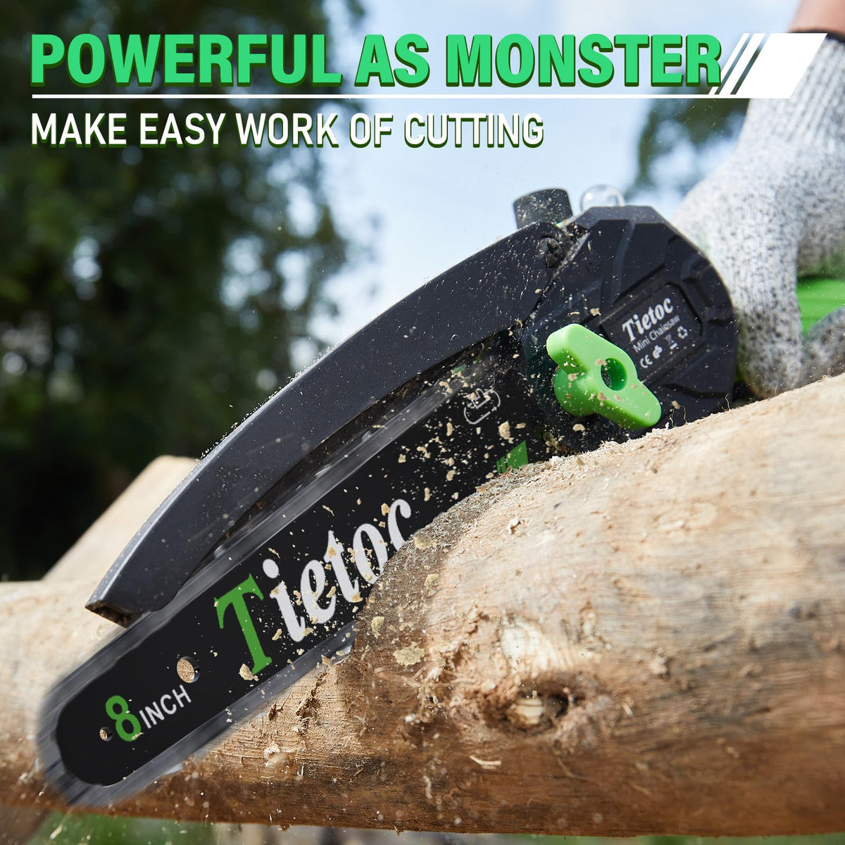 TIETOC 2-in-1 Brushless Pole Saw for Tree Trimming – 8" Mini Electric Chainsaw with 2×4000mAh Batteries, Auto Oiling, Tool-Free Adjustment,Cordless Battery Powered Saw for Home Garden Branch Cutting Father Jim Norris notebooks