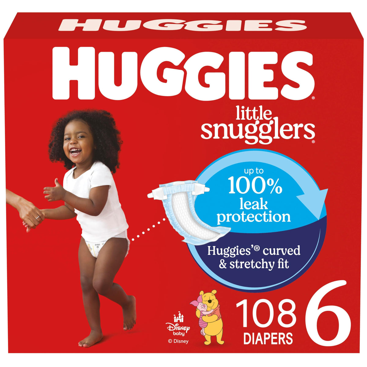 Huggies Little Snugglers Newborn Diapers, 144 Count
