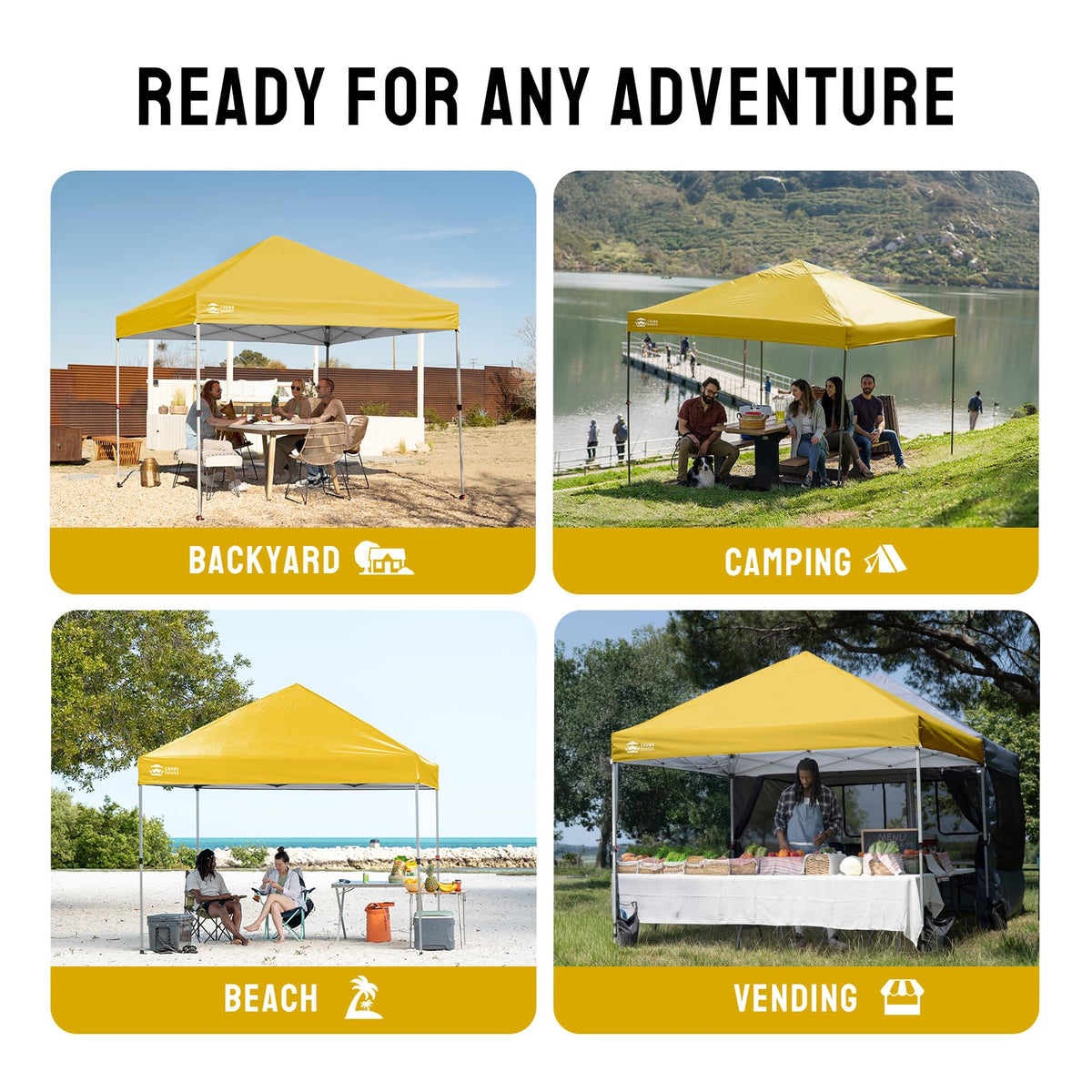 CROWN SHADES 10x10 Pop Up Canopy Tent with One Push Setup, Blue Father Jim Norris notebooks
