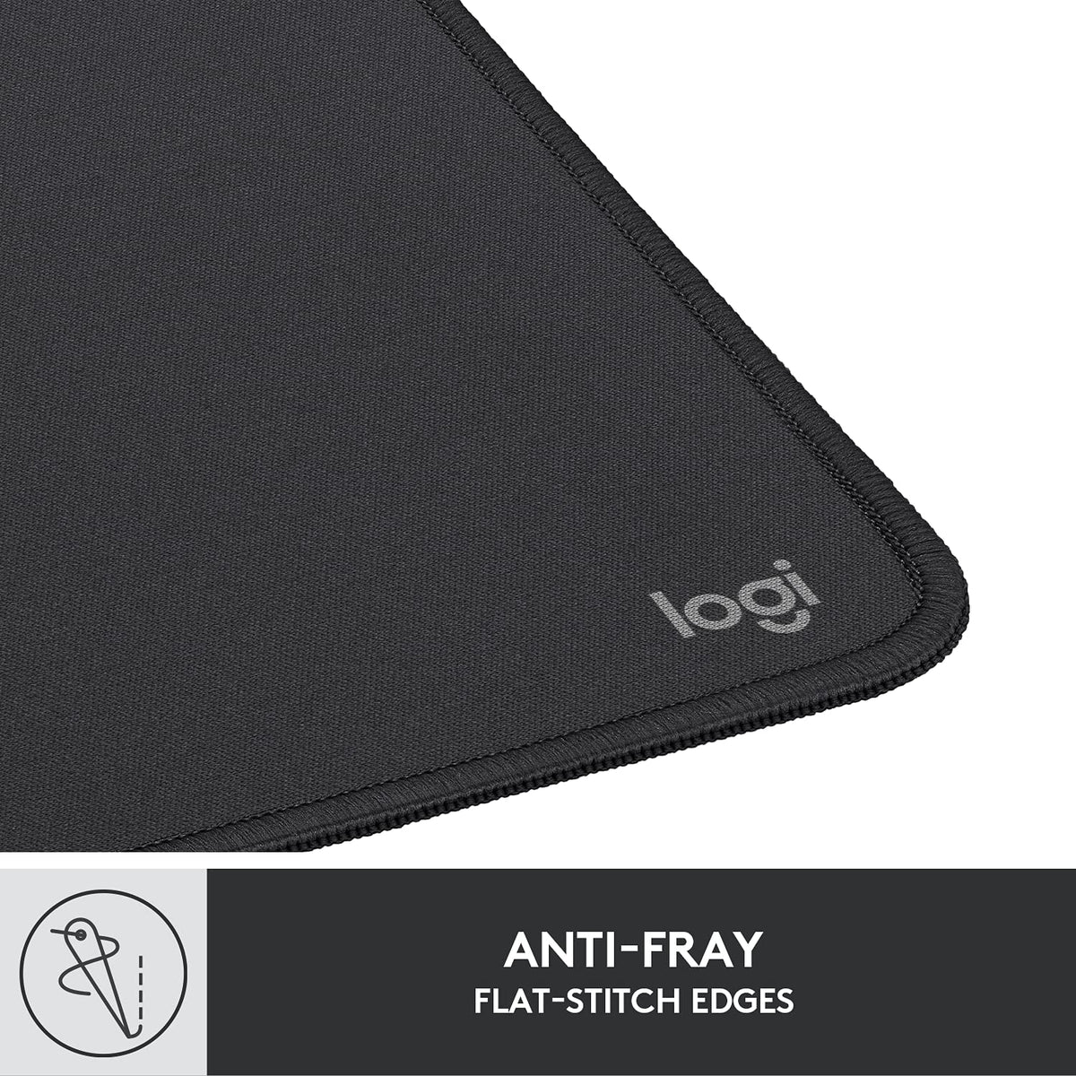 Logitech Studio Series Small Mouse Pad, Anti-Slip 9x8 Inches, Blue Grey Father Jim Norris notebooks