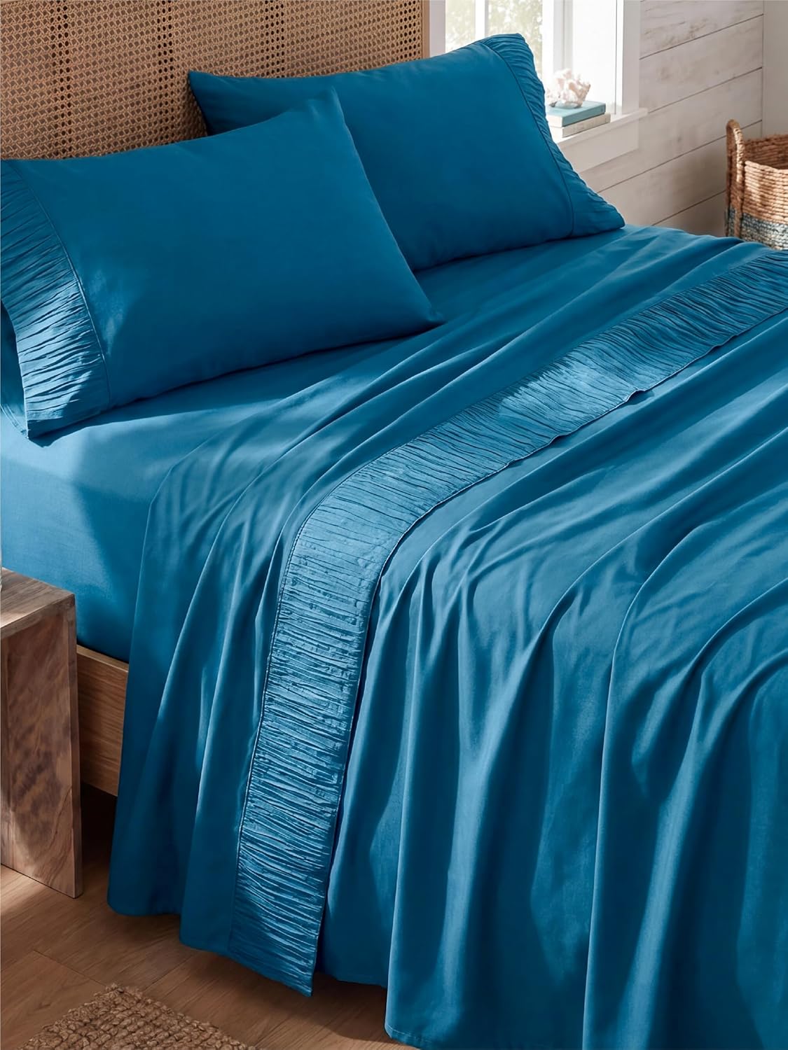 Bedsure Twin Sheets Set - 3 Pieces Soft Twin Bed Sheets - Breathable & Cooling