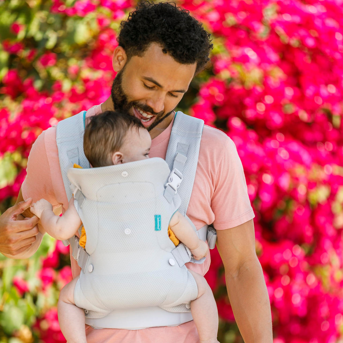 Infantino Flip 4-in-1 Baby Carrier Convertible Ergonomic, Gray