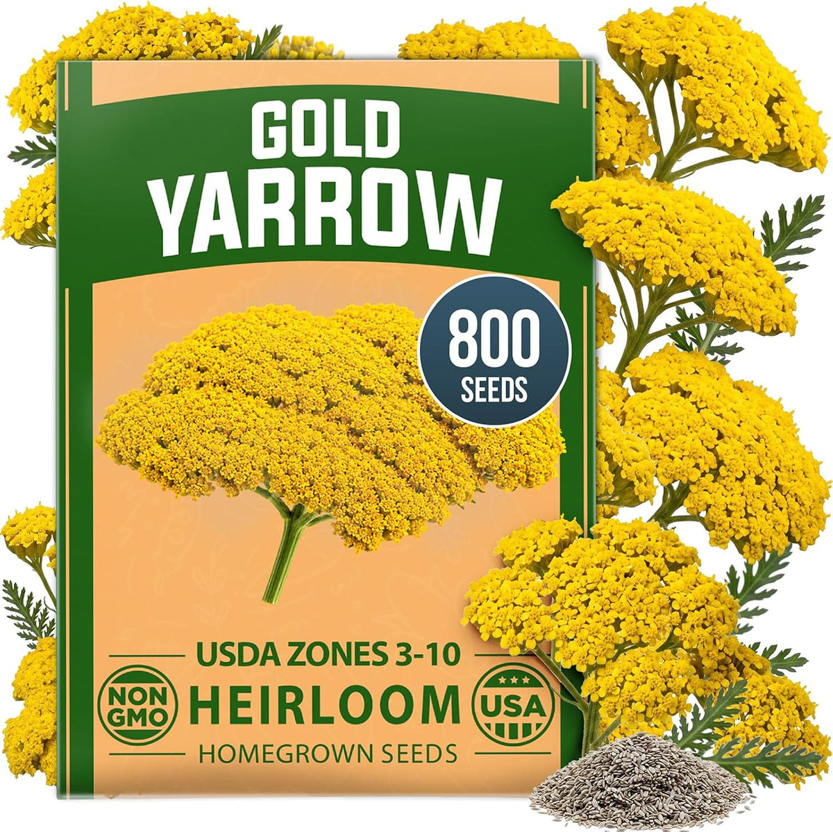 HOME GROWN 15 Herb Seed Variety Kit, 5100+ Seeds, Culinary Herb Kit Father Jim Norris notebooks