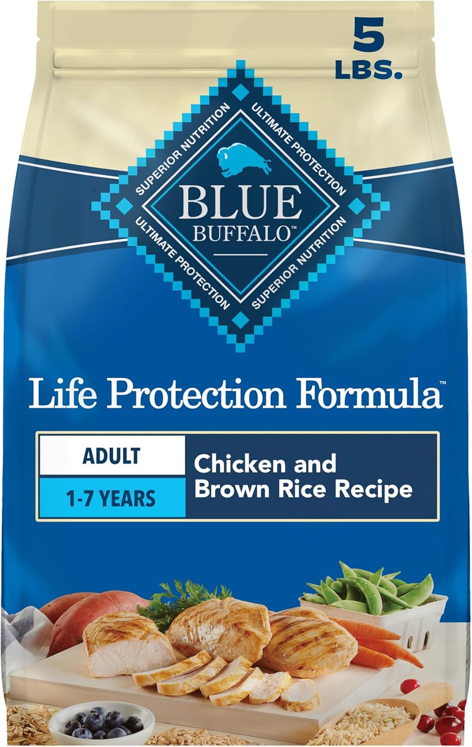 Blue Buffalo Life Protection Formula Chicken Adult Dry Dog Food, 5 lb Father Jim Norris notebooks