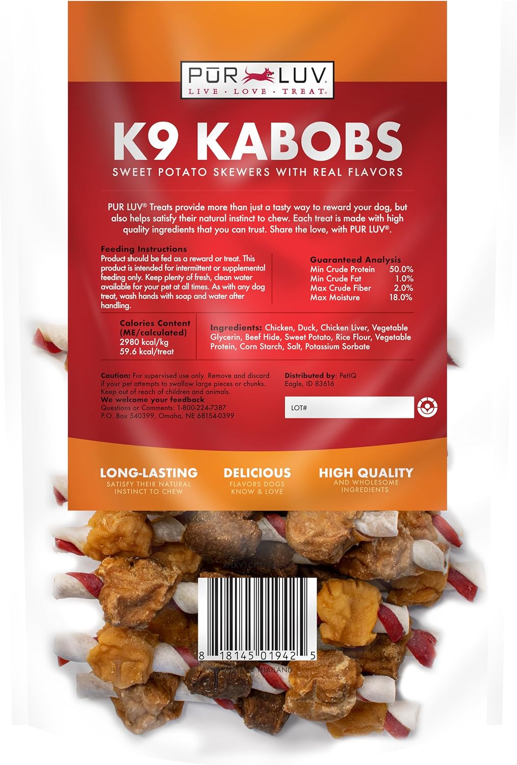 Pur Luv Dog Treats, Chicken Jerky Dog Treat with Real Chicken Breast, 16 oz Father Jim Norris notebooks