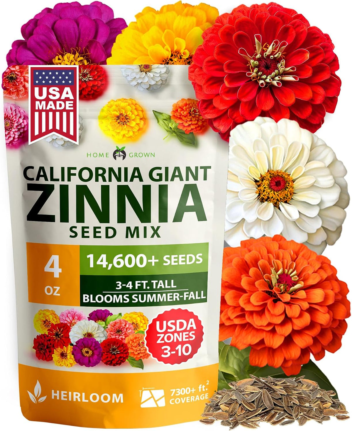 HOME GROWN 15 Herb Seed Variety Kit, 5100+ Seeds, Culinary Herb Kit Father Jim Norris notebooks