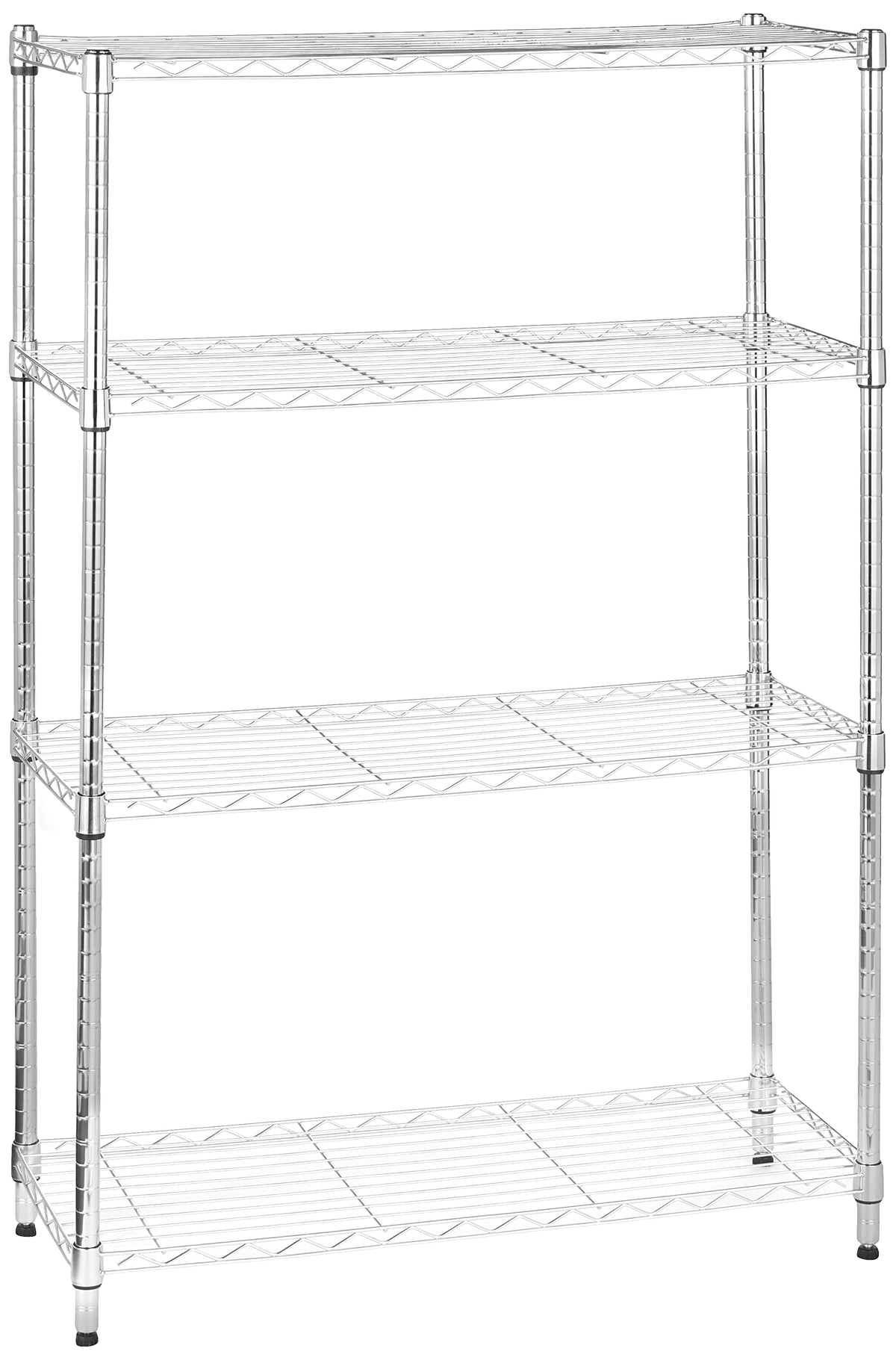 Amazon Basics 5-Shelf Adjustable Heavy Duty Steel Wire Storage Shelves for Garage