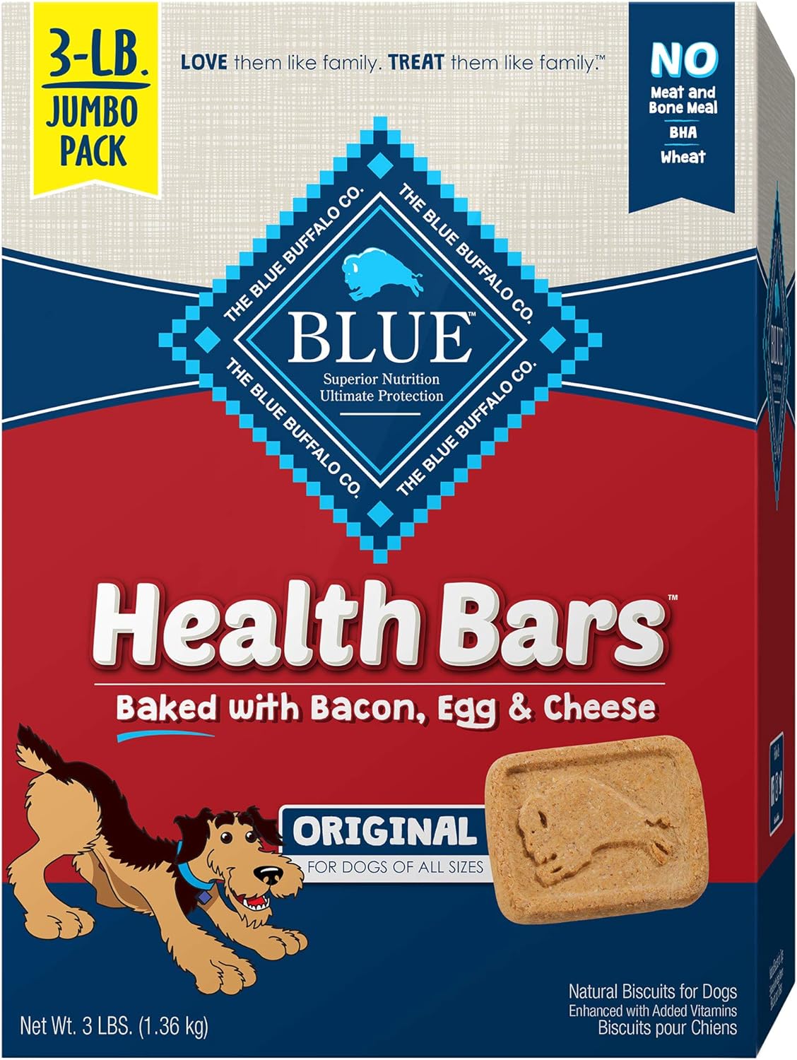 Blue Buffalo Health Bars Pumpkin & Cinnamon Dog Biscuits, 16 oz Father Jim Norris notebooks