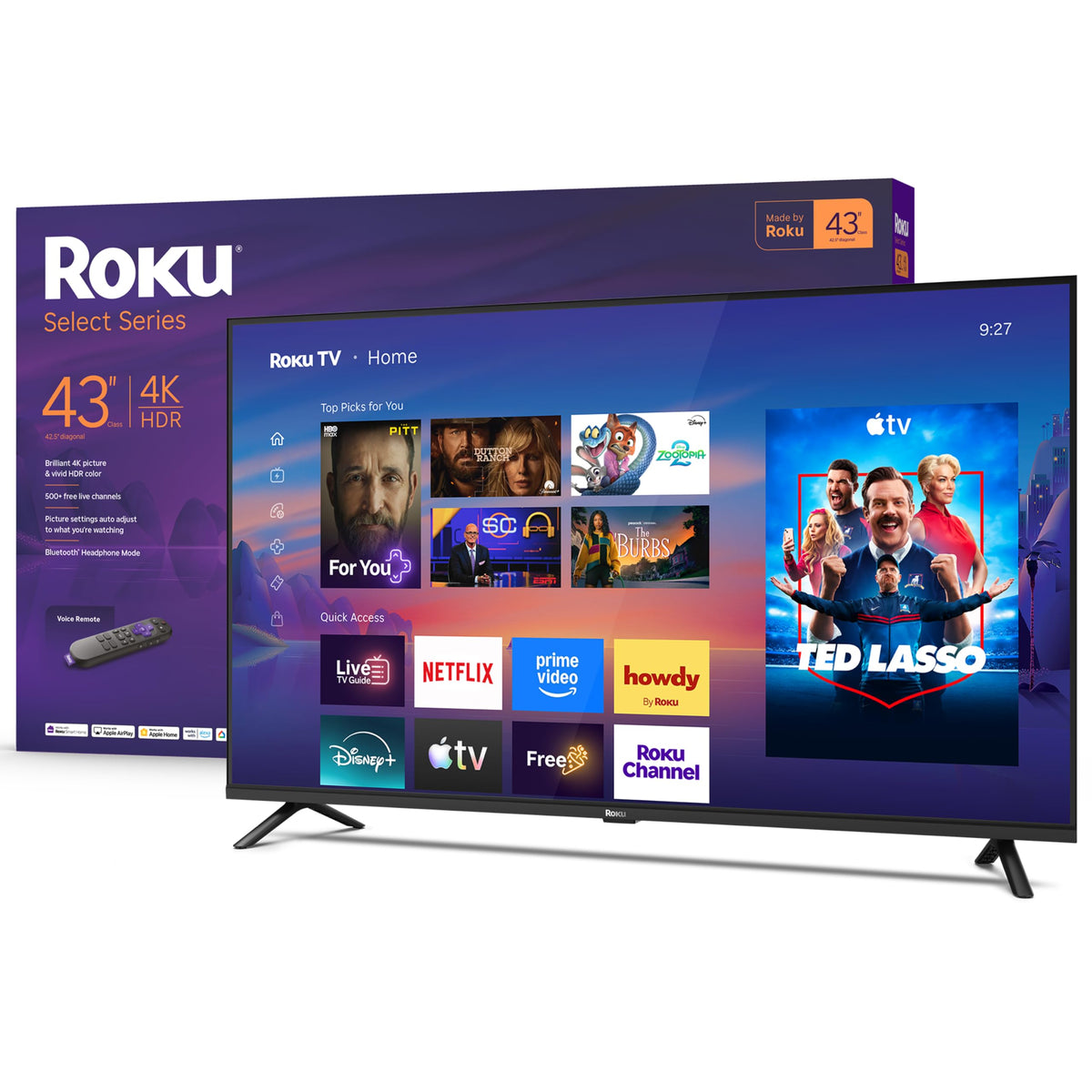 Roku 55-Inch Select Series Smart TV 2026-4K (2160p) QLED TV TV Father Jim Norris notebooks