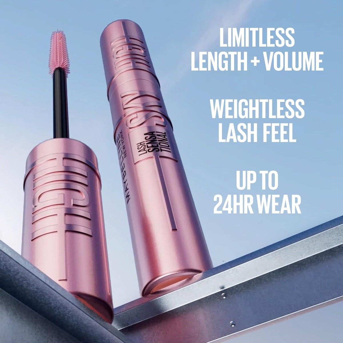 Maybelline Lash Sensational Sky High Washable Mascara Makeup, Volumizing, Lengthening, Defining, Curling, Multiplying, Buildable Formula, Blackest Black, 1 Count Father Jim Norris notebooks