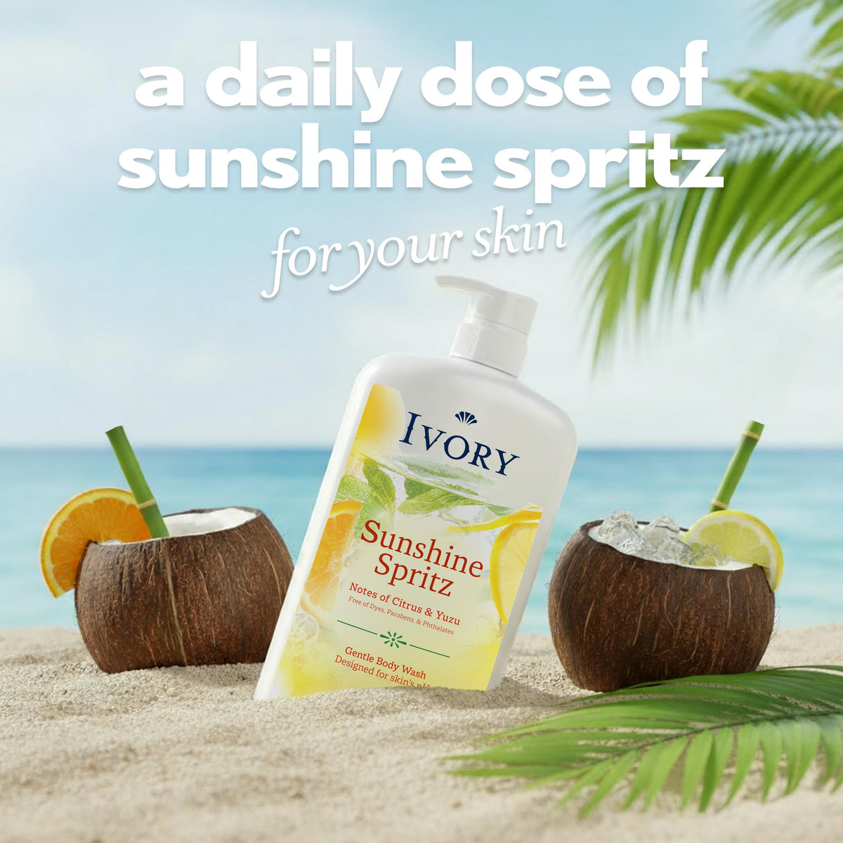 Ivory Body Wash Designed for the Whole Family, Original Scent, 35 fl oz