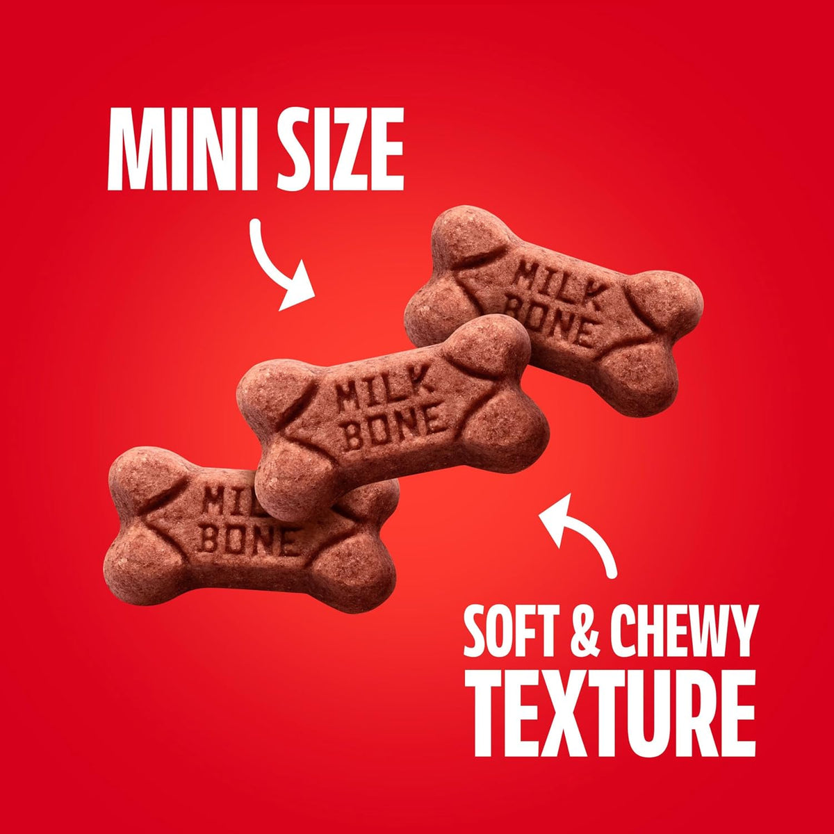Milk-Bone Soft & Chewy Dog Treats, 25 Oz. Canister
