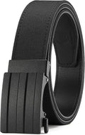CHAOREN Men's Leather Ratchet Belt - Customizable Fit (35mm)