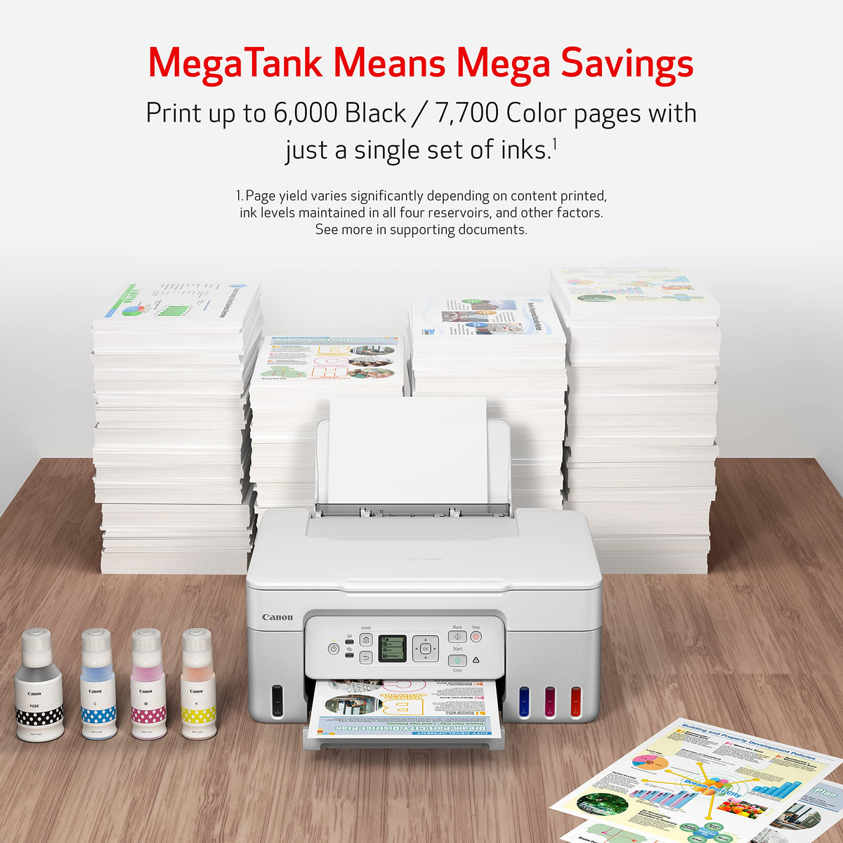 Canon MegaTank G3270 All-in-One Wireless Color Printer Father Jim Norris notebooks