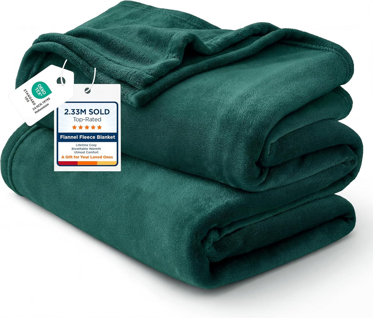 Bedsure Fleece Bed Blankets Queen Size