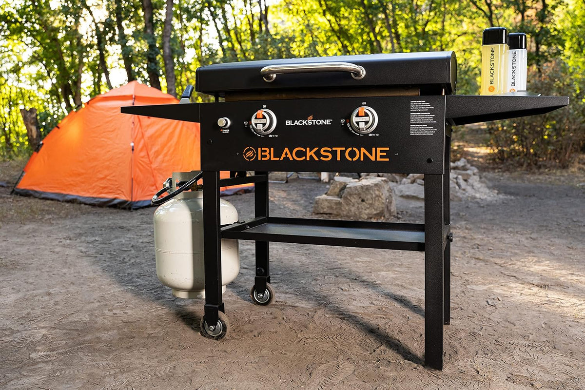 Blackstone® 1883 Original 28" Omnivore Griddle with Hood, Black Father Jim Norris notebooks