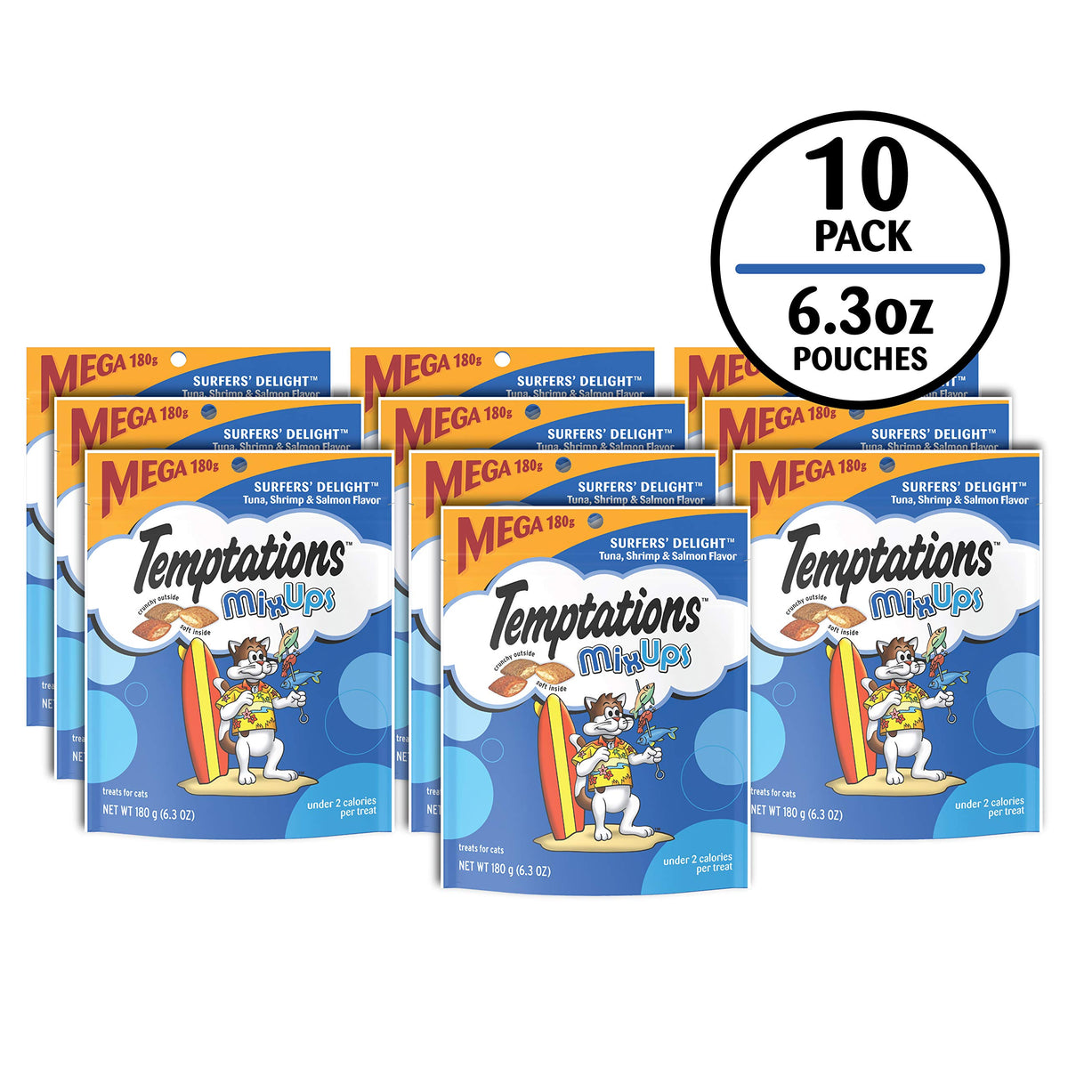 Temptations MixUps Crunchy Cat Treats, Surfer's Delight, 16 oz Father Jim Norris notebooks