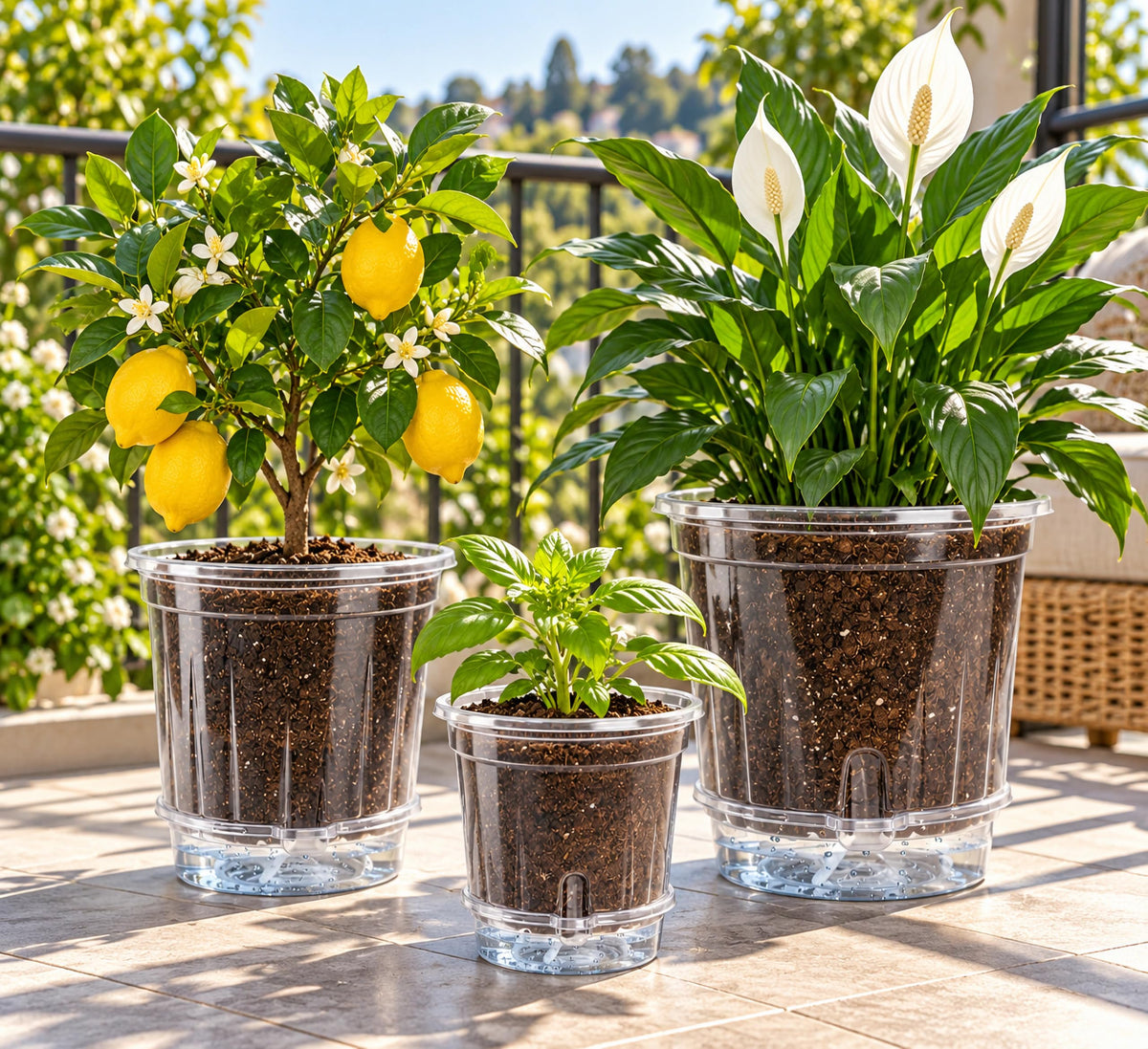 Bluepro Clear Nursery Pots with Humidity Domes, 4 Inch, 30-Pack Father Jim Norris notebooks