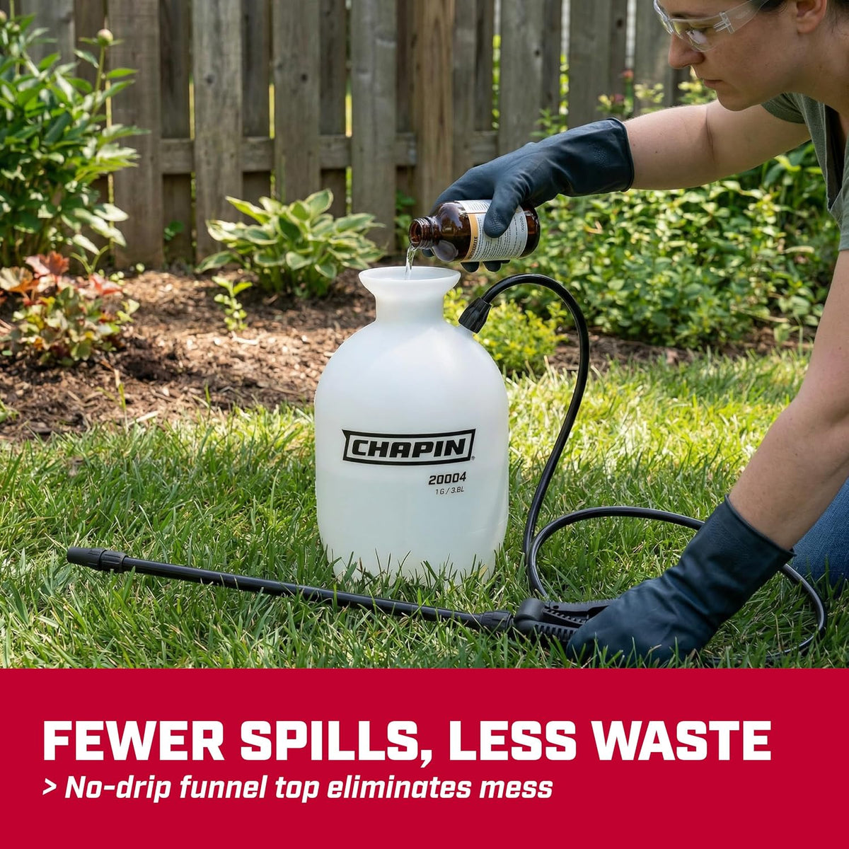 CHAPIN 20004 SureSpray 1-Gallon Pump Sprayer for Lawn, Garden & Weeds Father Jim Norris notebooks