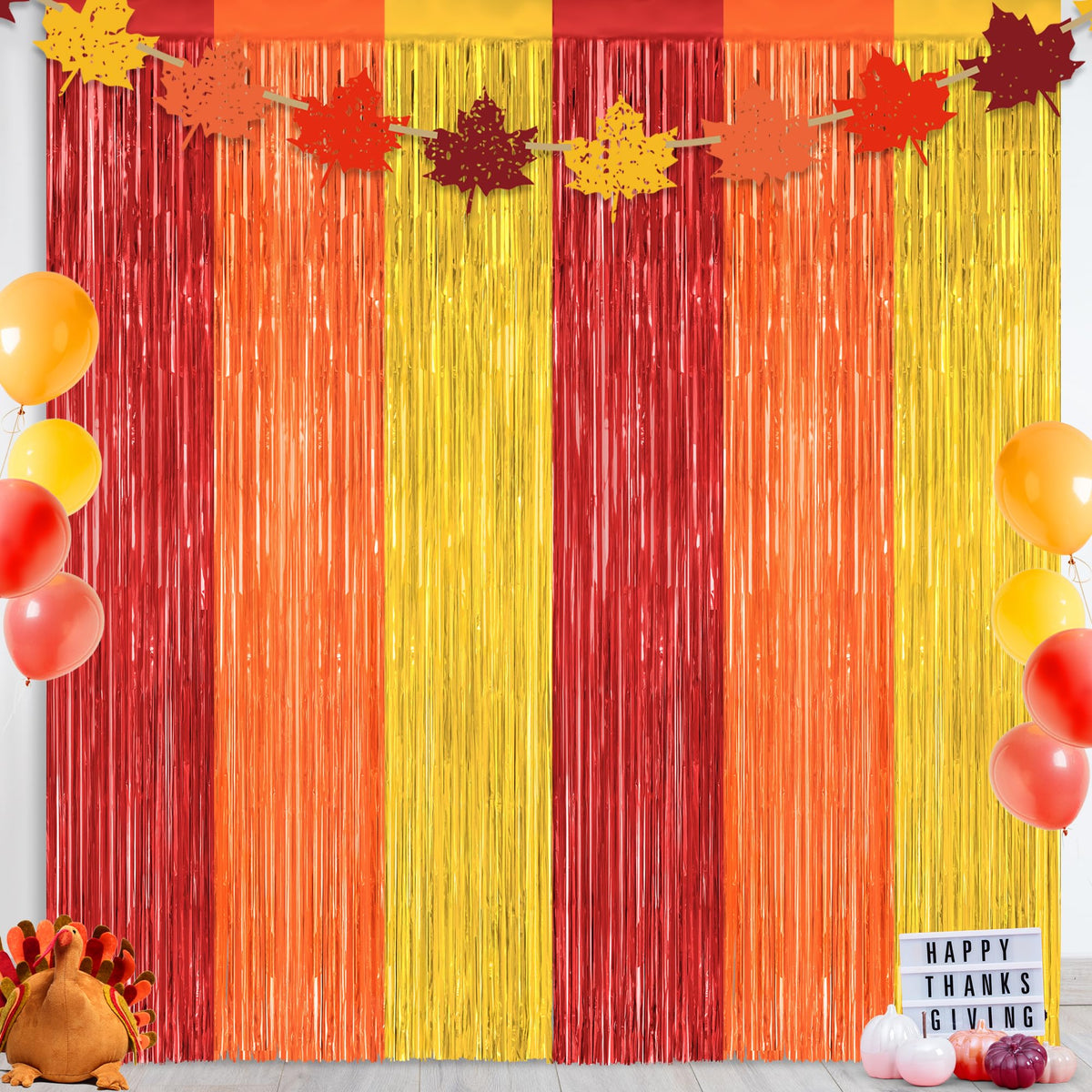 2 Pack Pink Party Decorations, 3.28 FT x 7.05 FT Pink Backdrop, Metallic Tinsel Backdrop Fringe Curtains Backdrop Curtains, Photo Backdrop Party Supplies Birthday Party Decorationsay Party Decorations