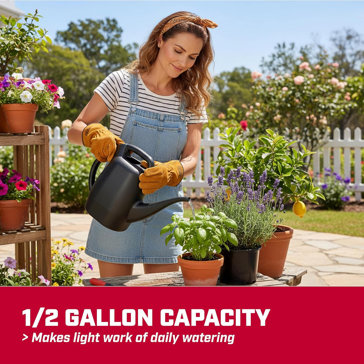 CHAPIN 48000 1/2-Gallon Watering Can, Lightweight for Easy Watering Father Jim Norris notebooks