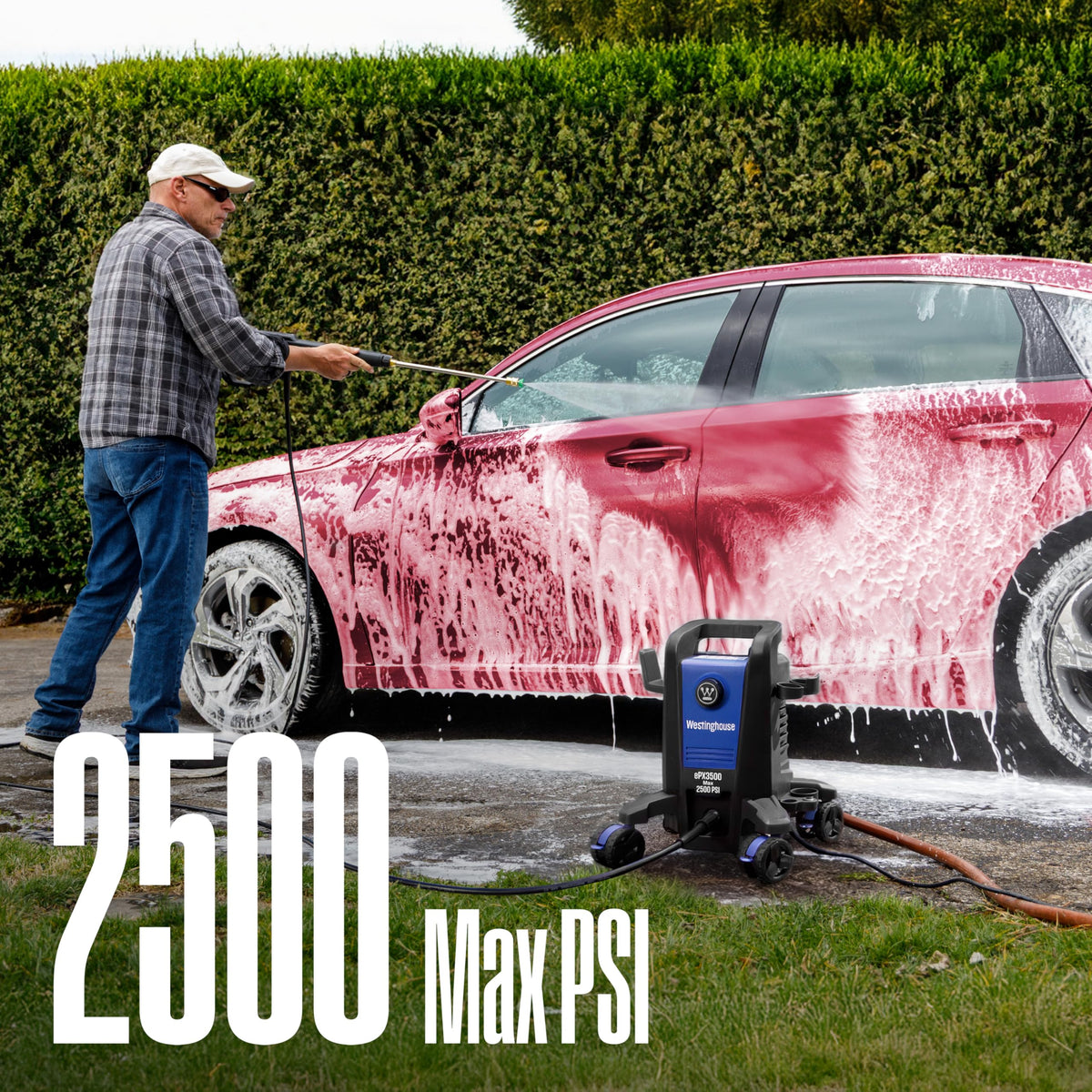 Westinghouse ePX3100s Electric Pressure Washer, 2100 Max PSI 1.76 Max GPM with Foam Cannon and Turbo Nozzle, for Cars/Fences/Driveways/Home/Patios Father Jim Norris notebooks