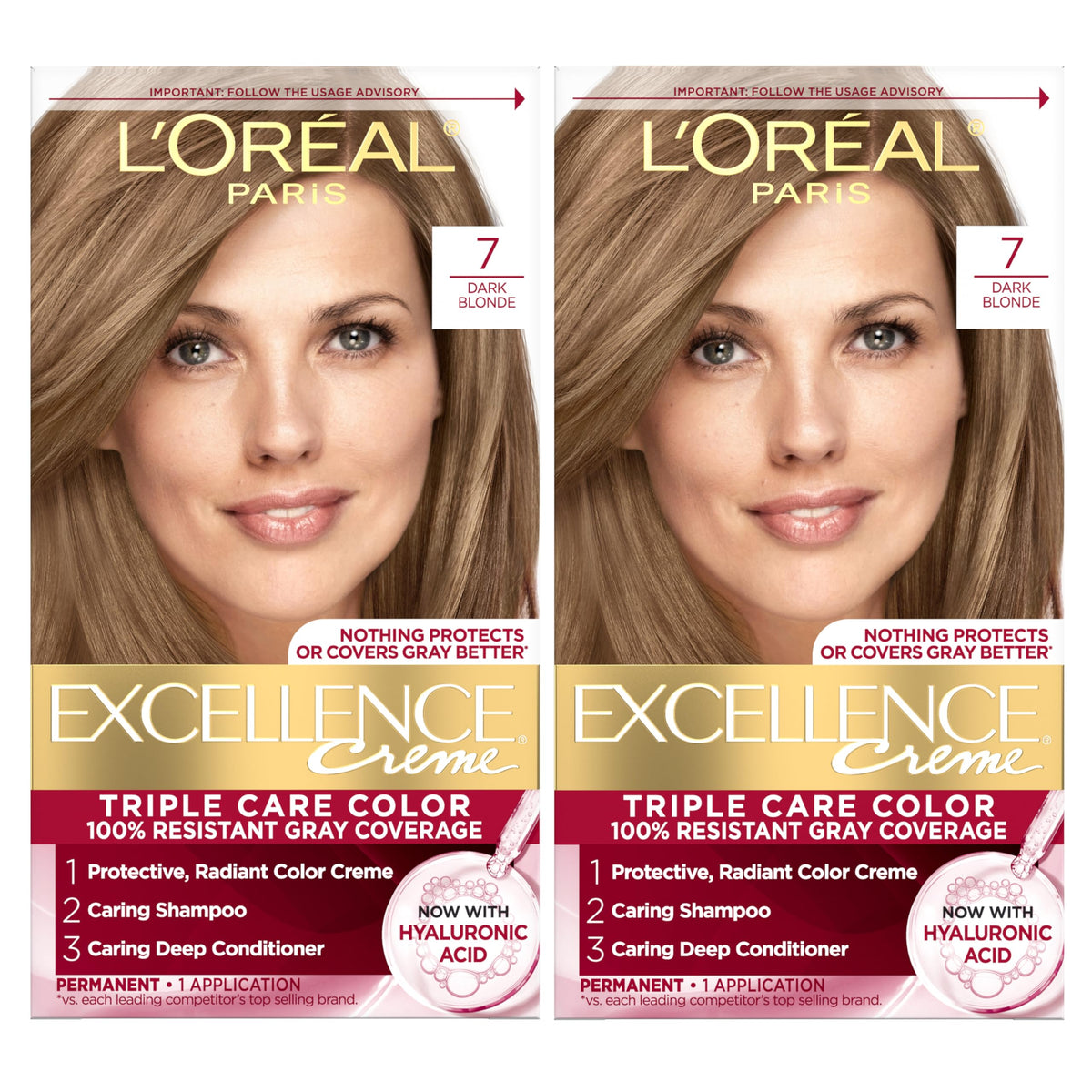 L'Oreal Paris Excellence Crème Hair Color, 4AR Dark Chocolate Brown Father Jim Norris notebooks