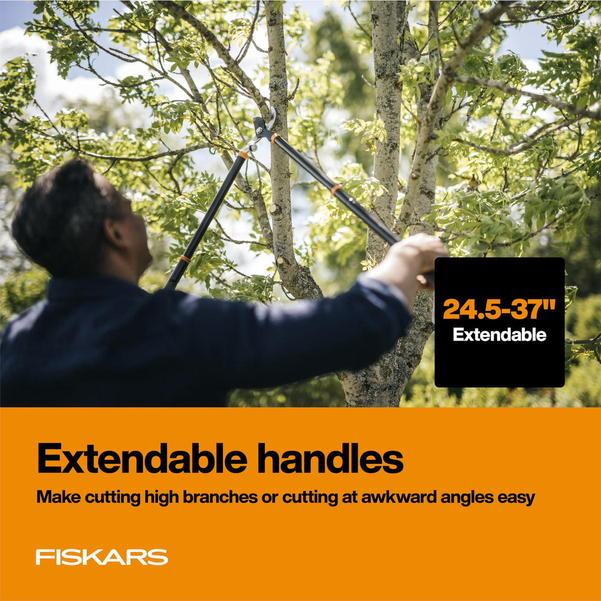 Fiskars 28” Garden Bypass Loppers, Tree Trimmer with 1.5" Cut Capacity Father Jim Norris notebooks