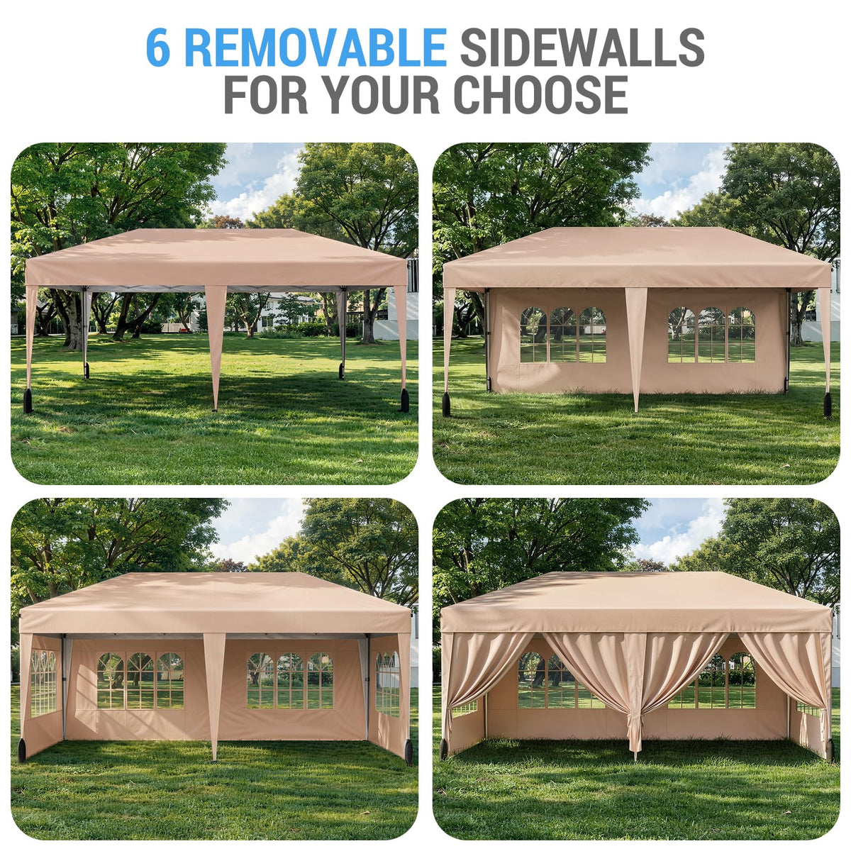 10x10 Pop Up Canopy Tent with One-Push Center Lock,Dark Gray Father Jim Norris notebooks