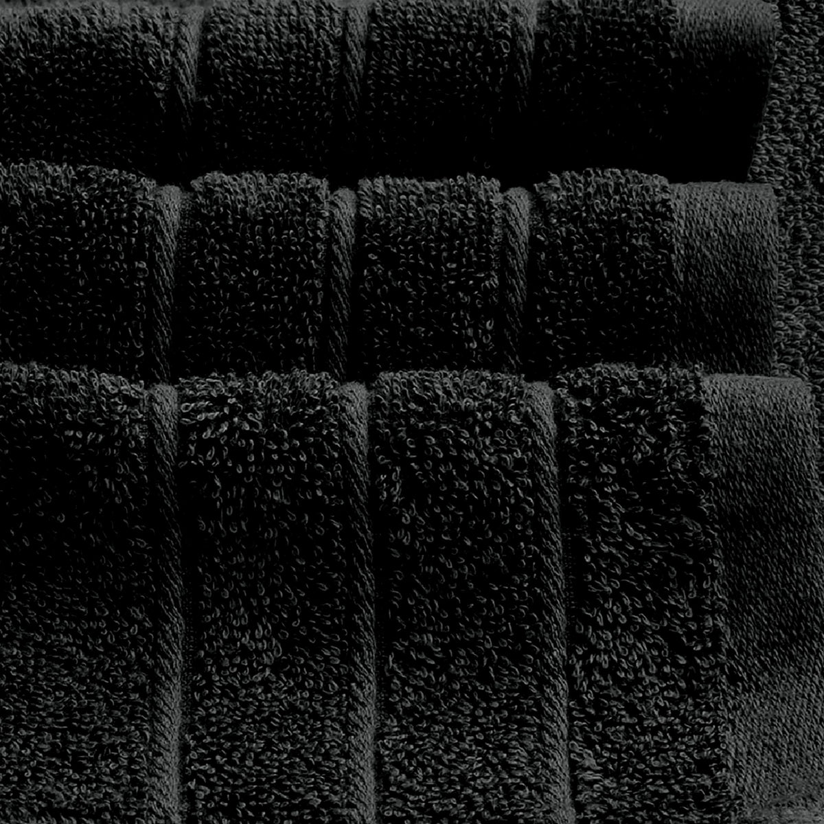 Tens Towels 4 Piece Extra Large Bath Towels 30 x 60 Inches, Dark Grey