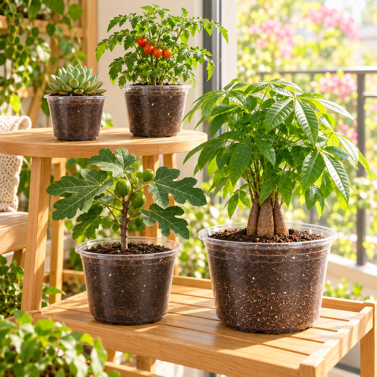 Bluepro Clear Nursery Pots with Humidity Domes, 4 Inch, 30-Pack Father Jim Norris notebooks