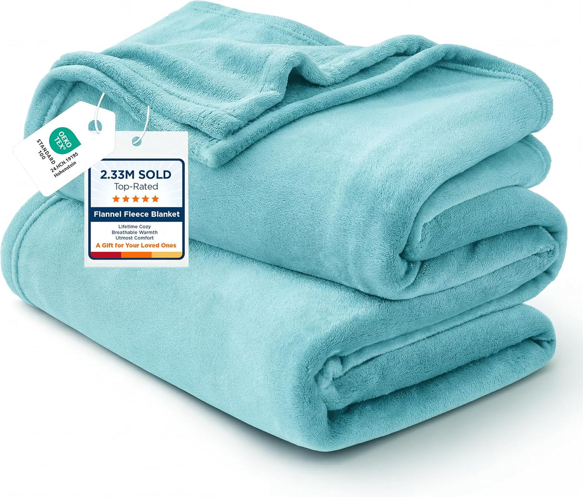 Bedsure Fleece Bed Blankets Queen Size
