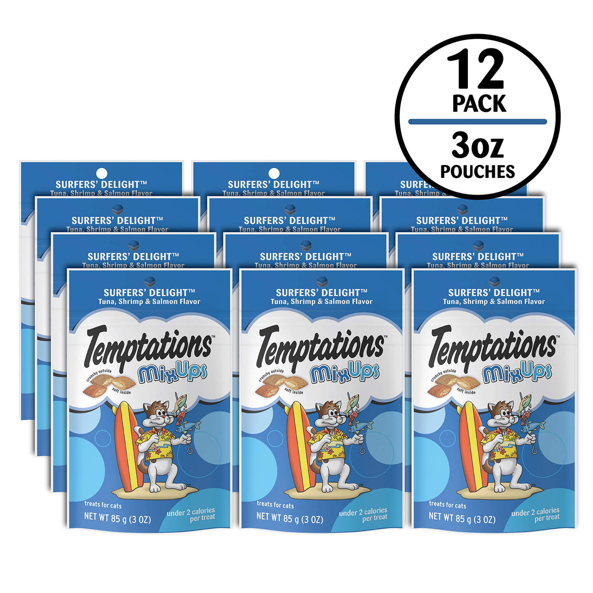 Temptations MixUps Crunchy Cat Treats, Surfer's Delight, 16 oz Father Jim Norris notebooks