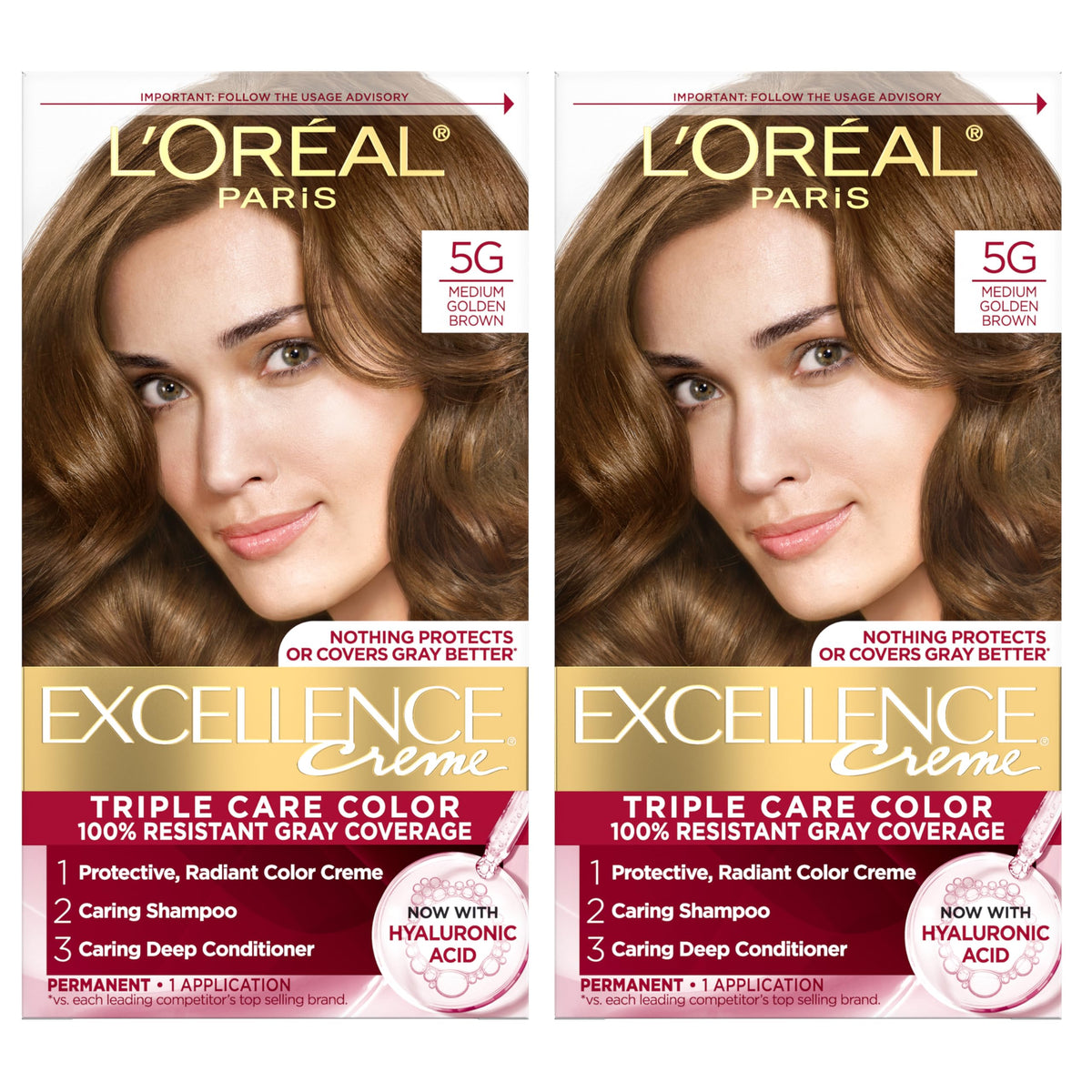 L'Oreal Paris Excellence Crème Hair Color, 4AR Dark Chocolate Brown Father Jim Norris notebooks