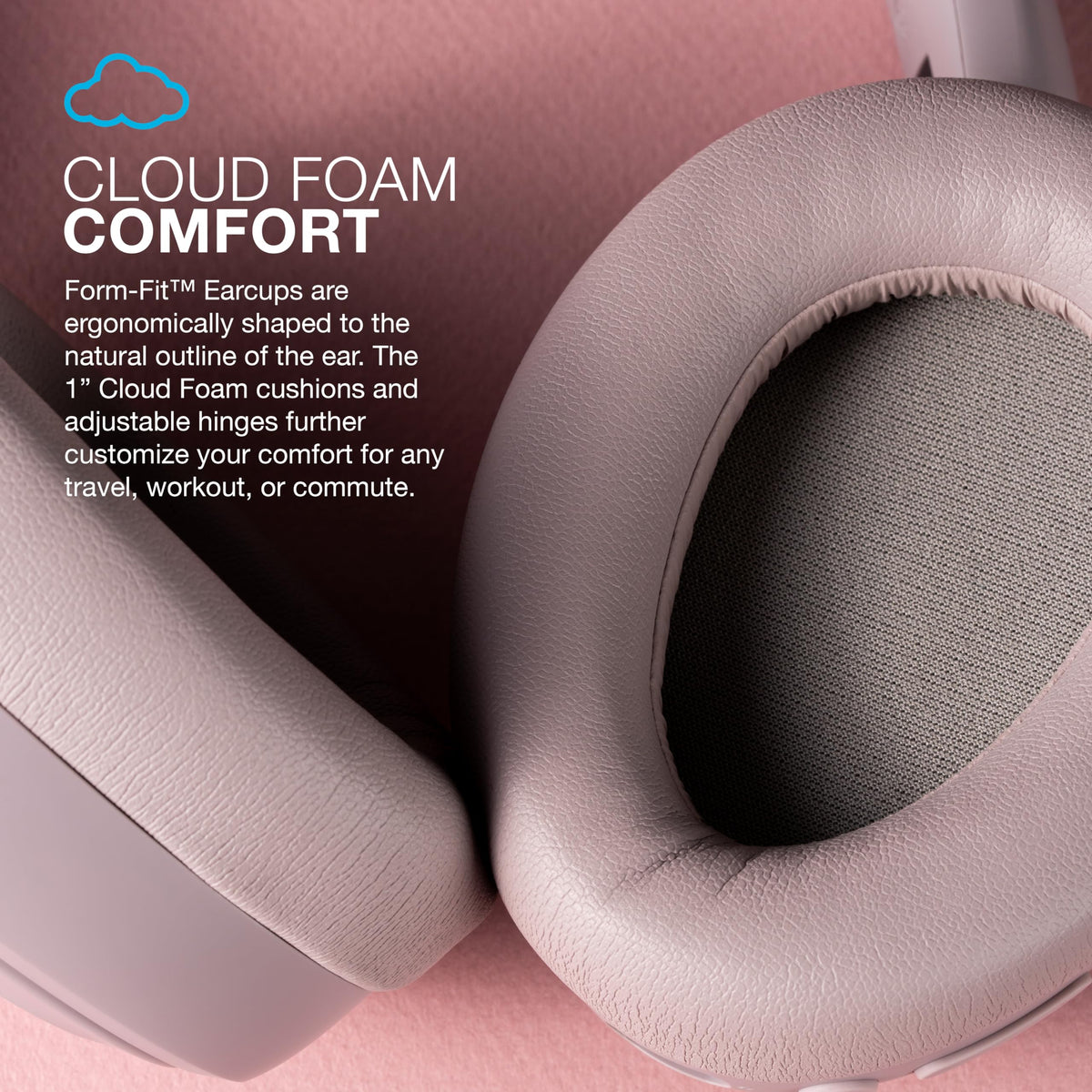 JLab JBuds Lux ANC Wireless Over-Ear Headphones, Limited Edition Navy Father Jim Norris notebooks