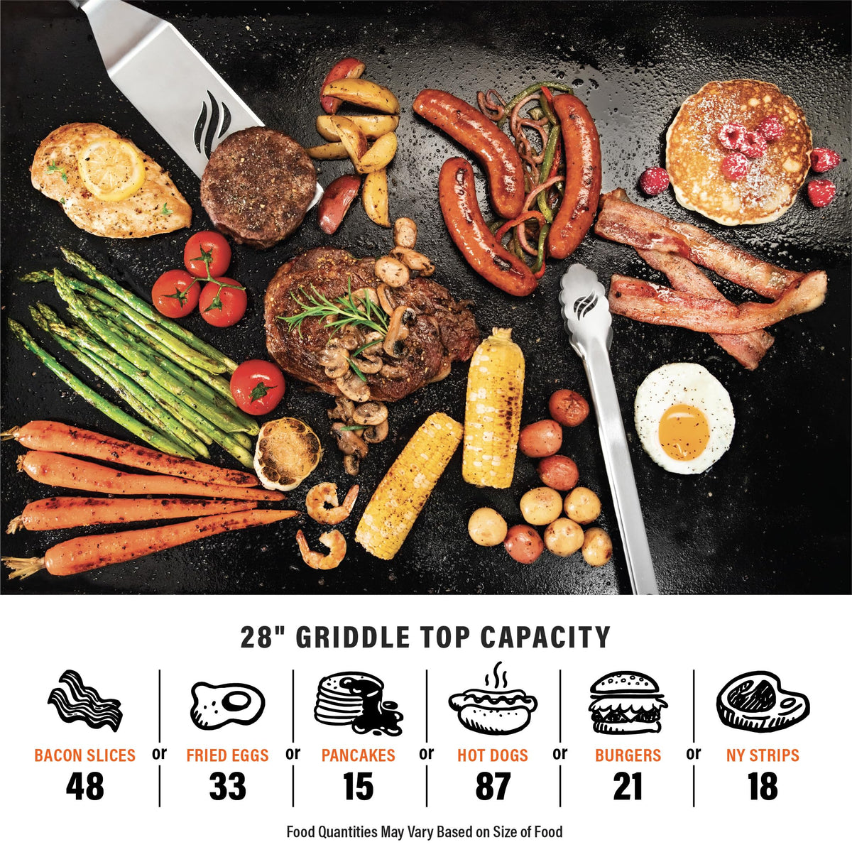 Blackstone® 1883 Original 28" Omnivore Griddle with Hood, Black Father Jim Norris notebooks