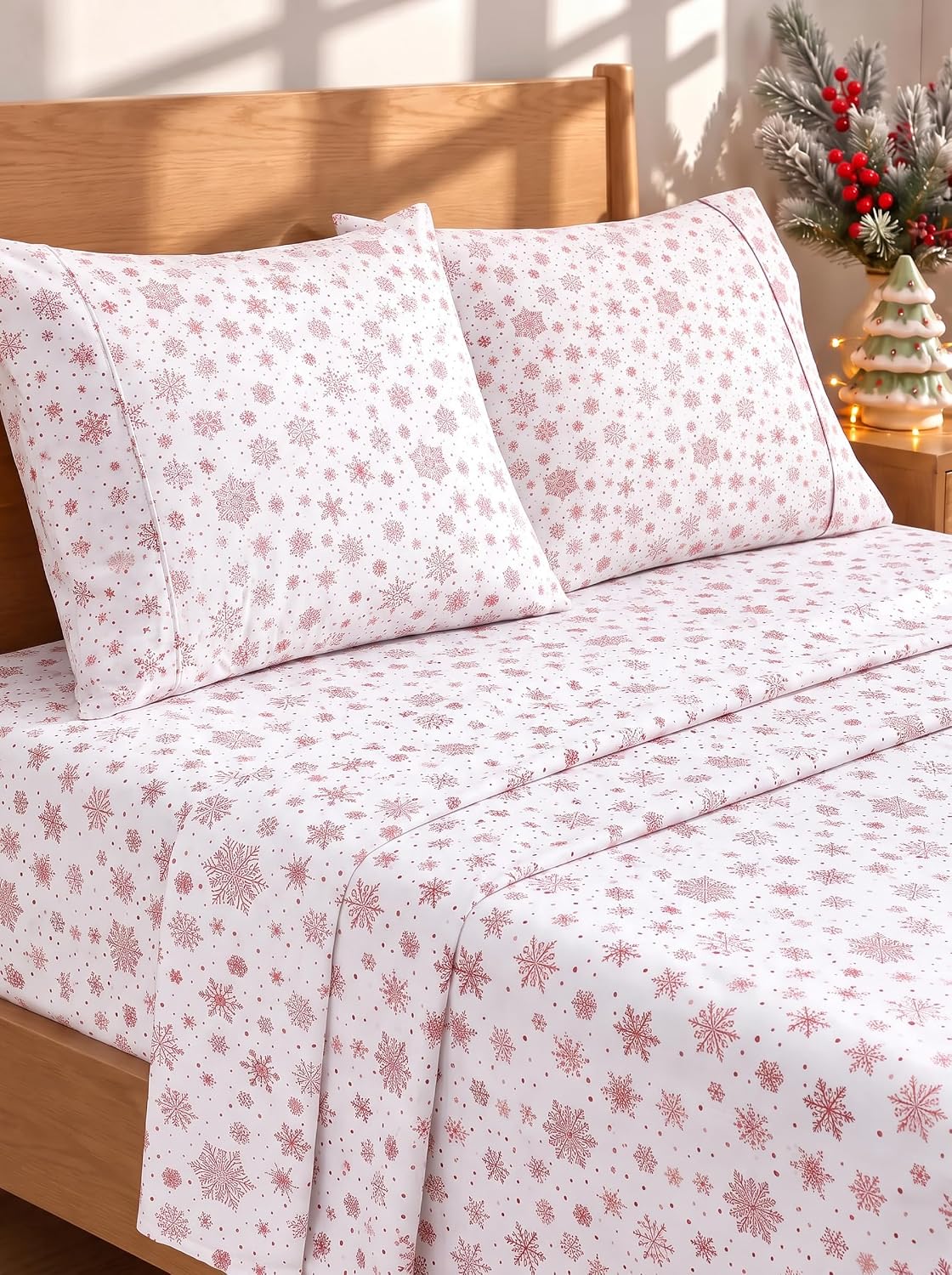 Queen Size 4 Piece Sheet Set - Breathable & Cooling Sheets - Dark Grey